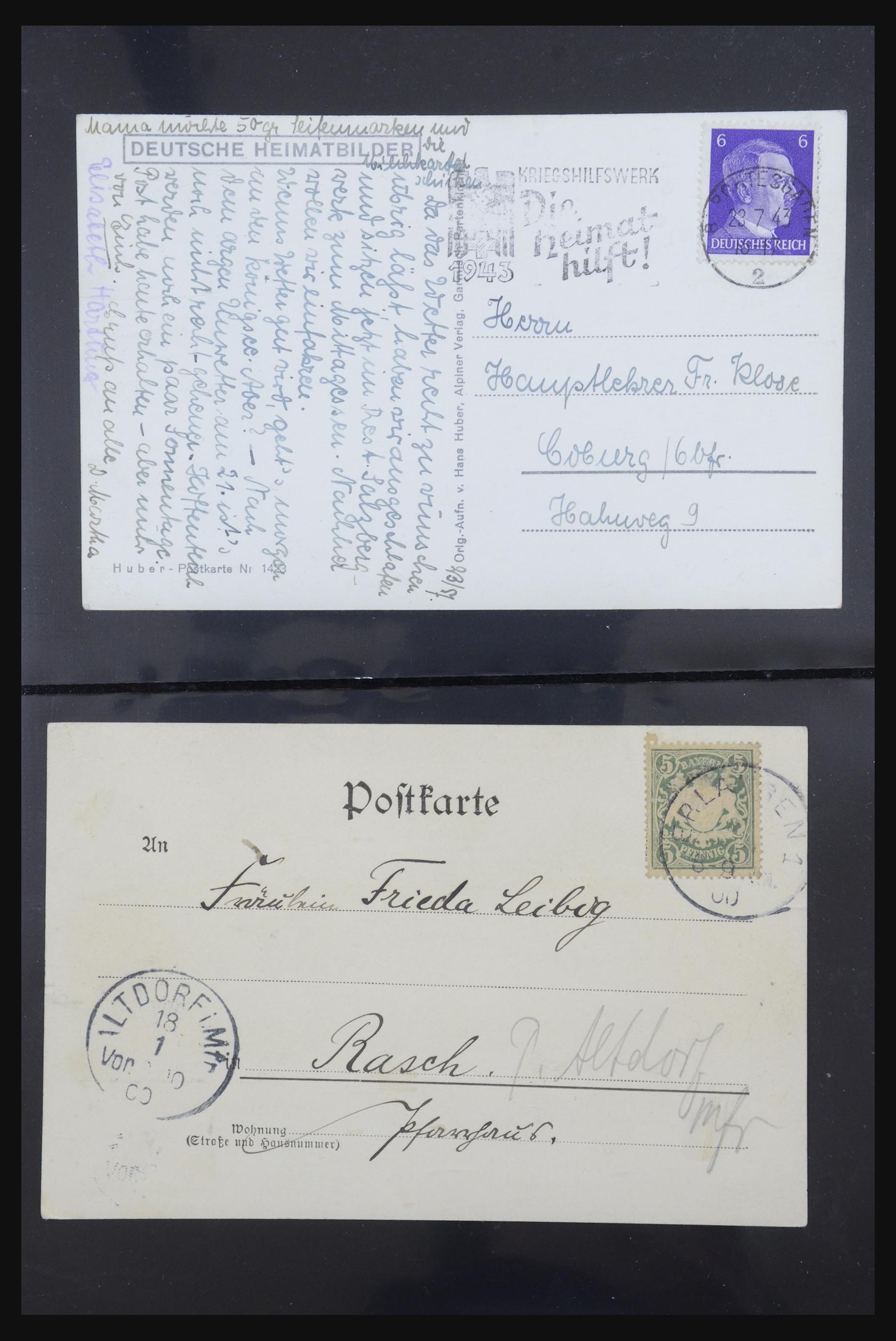 31952 449 - 31952 German Reich cards.