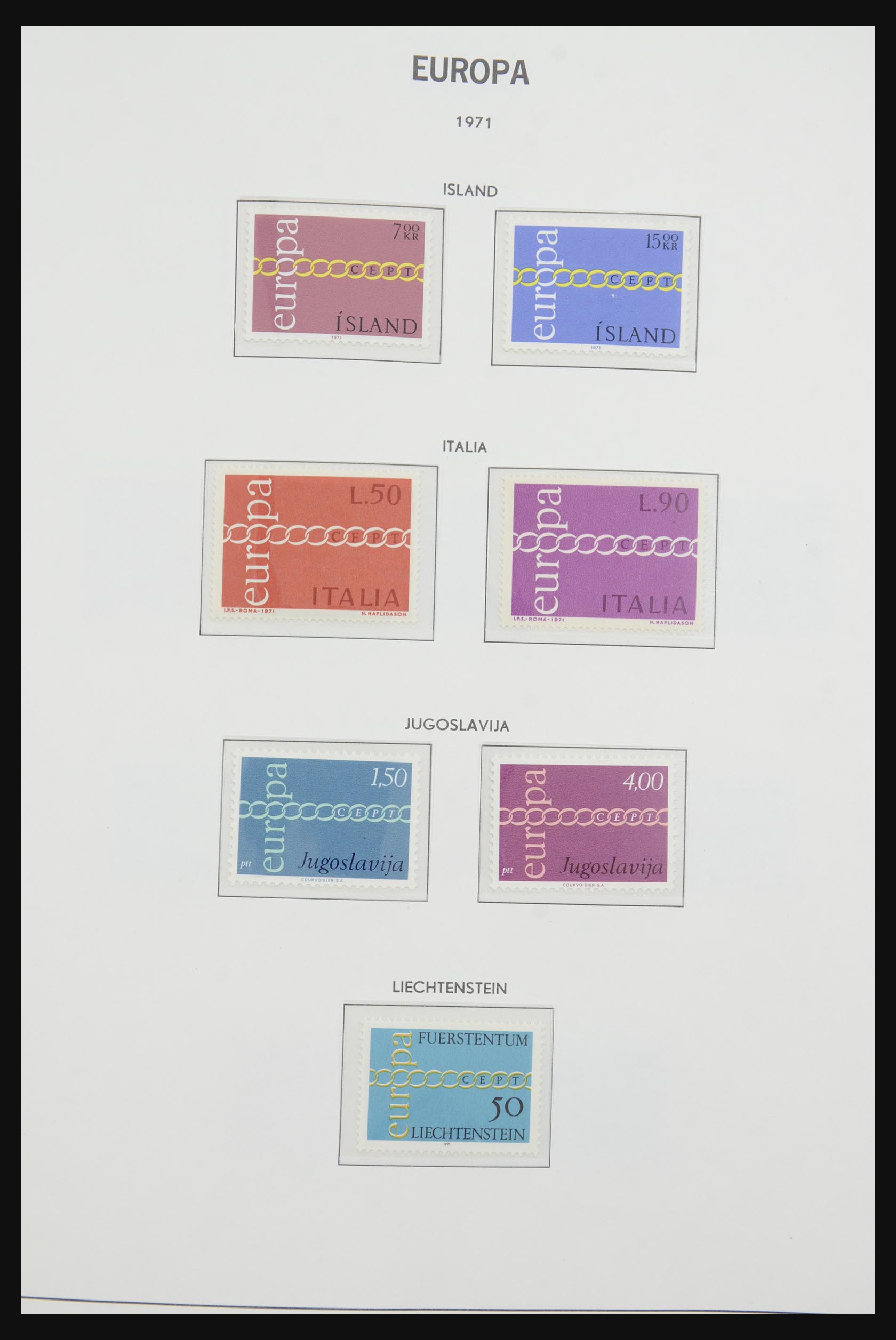 31954 062 - 31954 Europa CEPT 1956-2001.