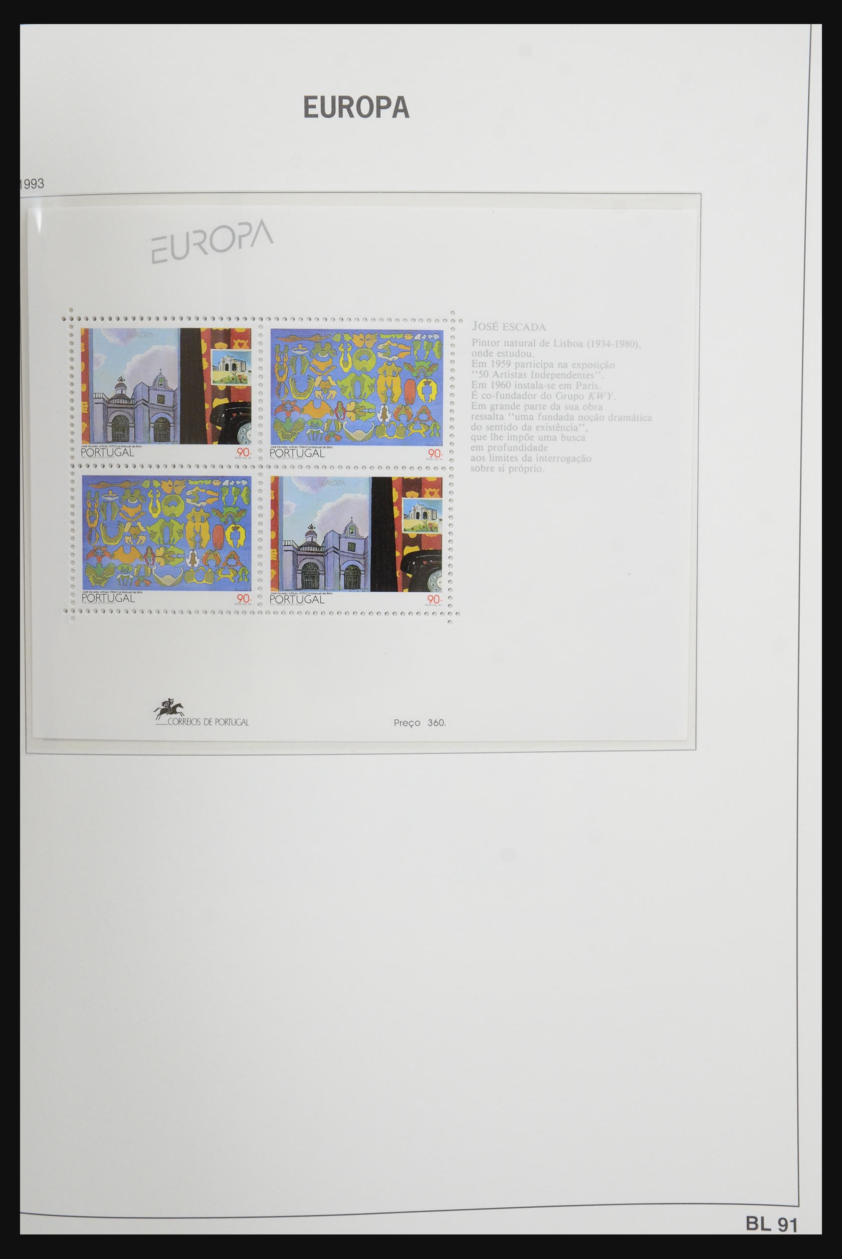 31954 459 - 31954 Europa CEPT 1956-2001.