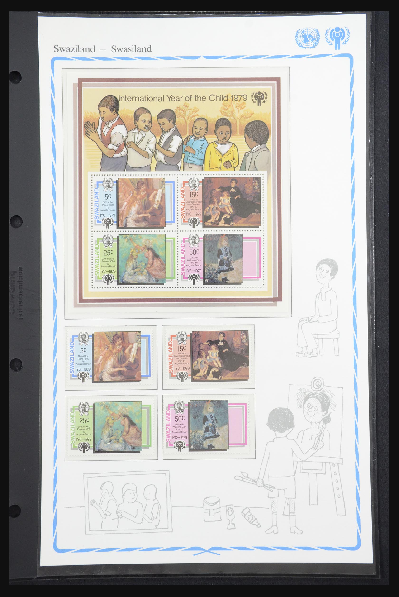 31957 190 - 31957 Unicef year of the child 1979.