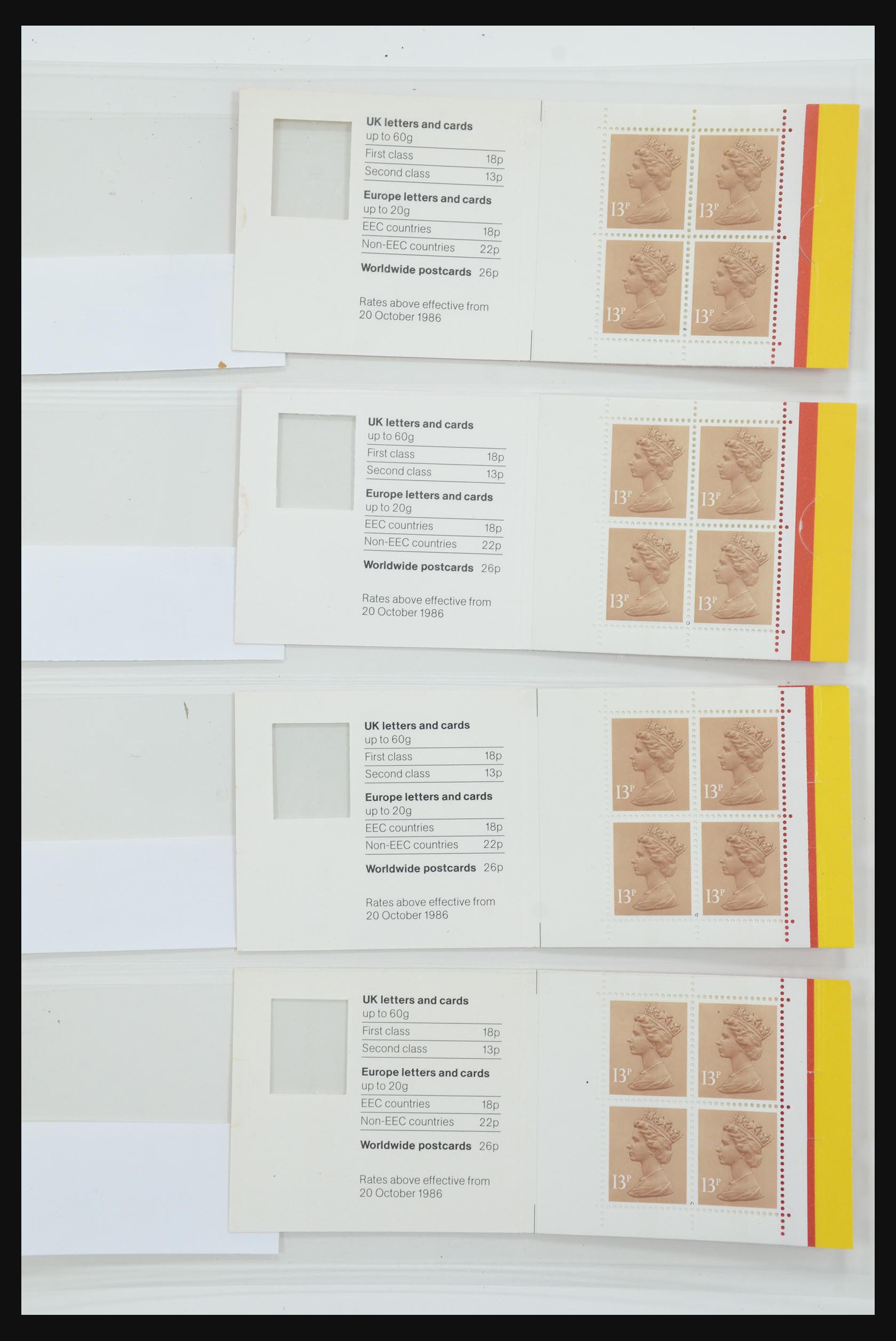 31959 002 - 31959 Engeland postzegelboekjes 1987-2016!!