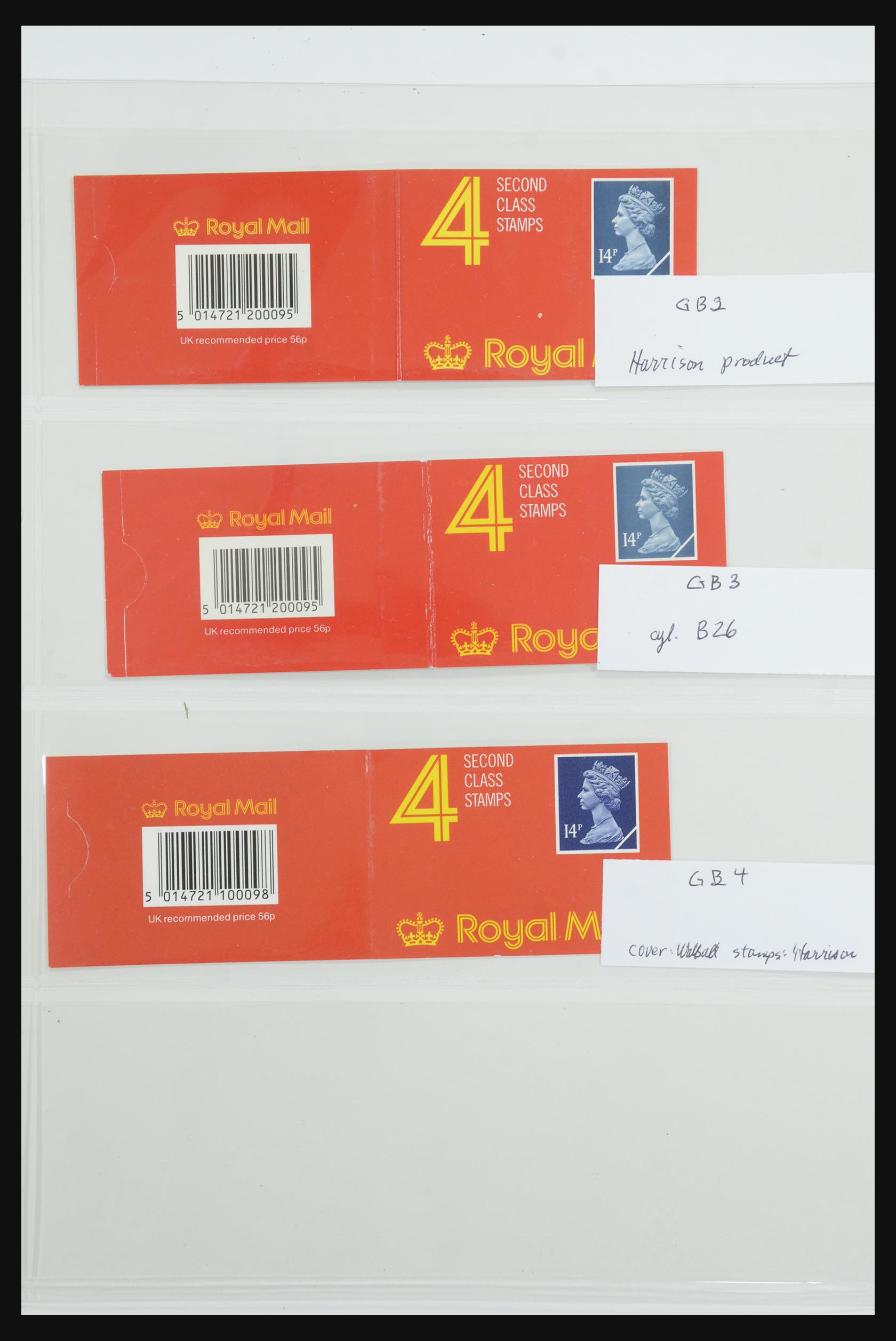 31959 009 - 31959 Engeland postzegelboekjes 1987-2016!!