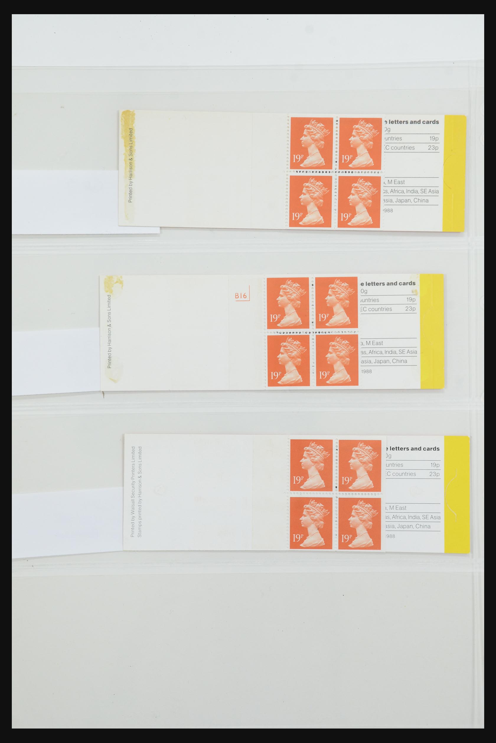 31959 020 - 31959 Engeland postzegelboekjes 1987-2016!!