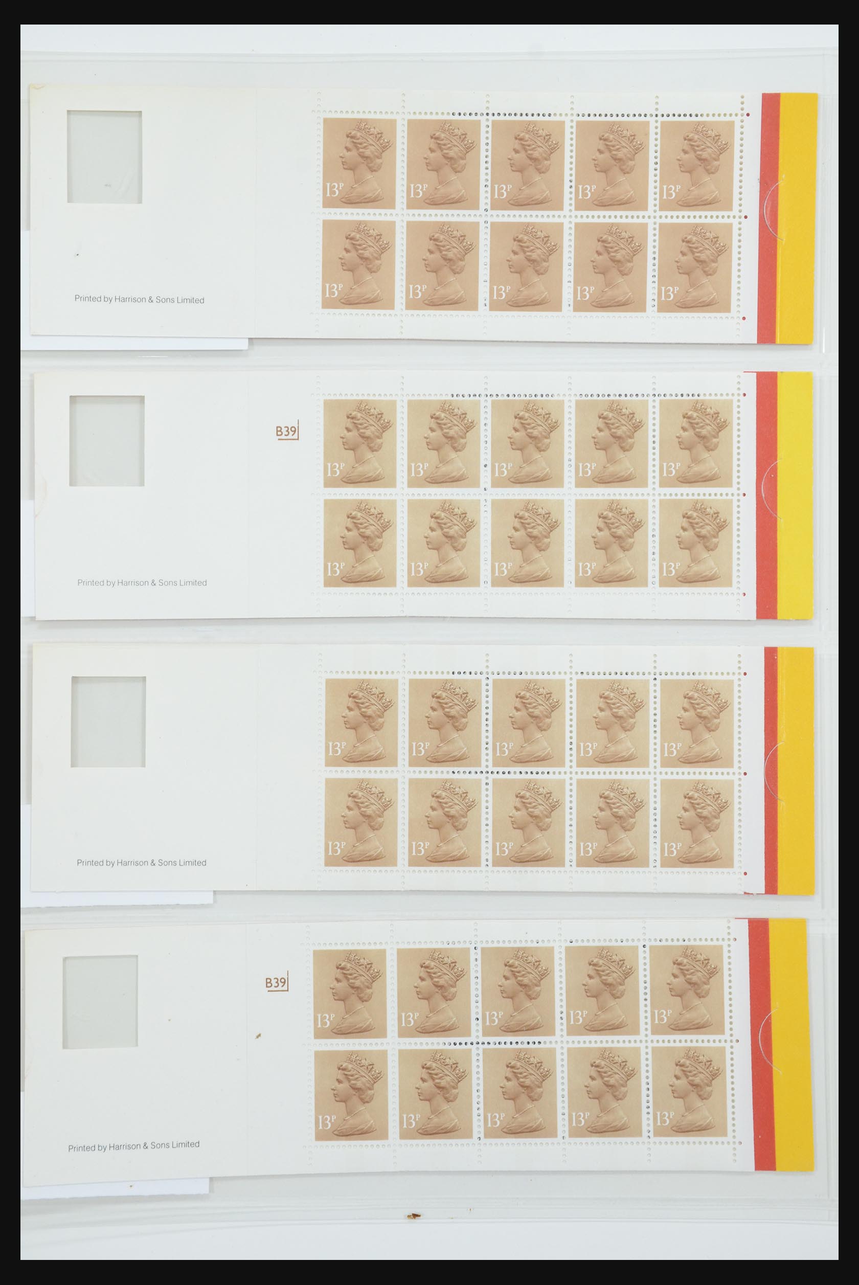 31959 040 - 31959 Engeland postzegelboekjes 1987-2016!!