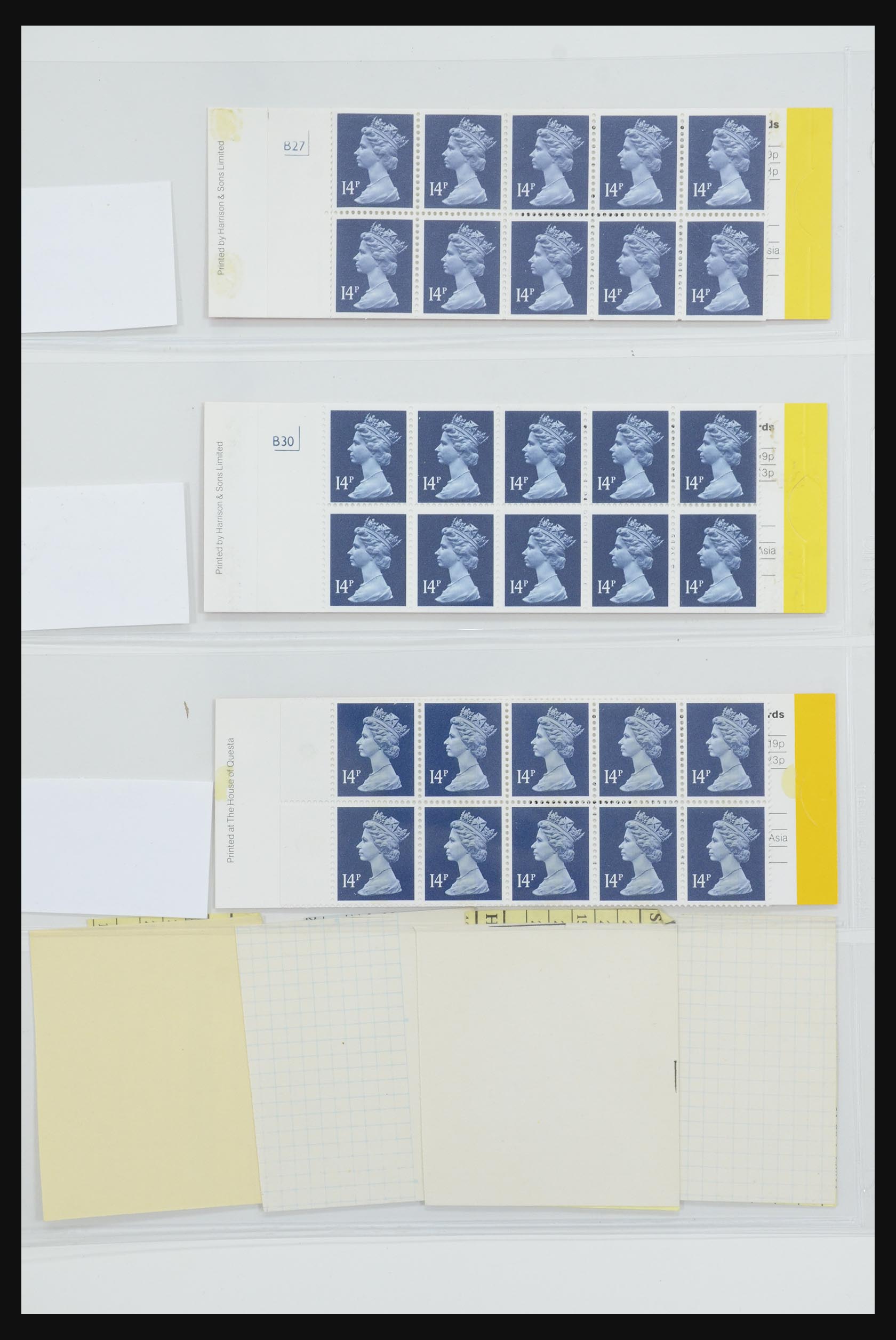 31959 048 - 31959 Engeland postzegelboekjes 1987-2016!!