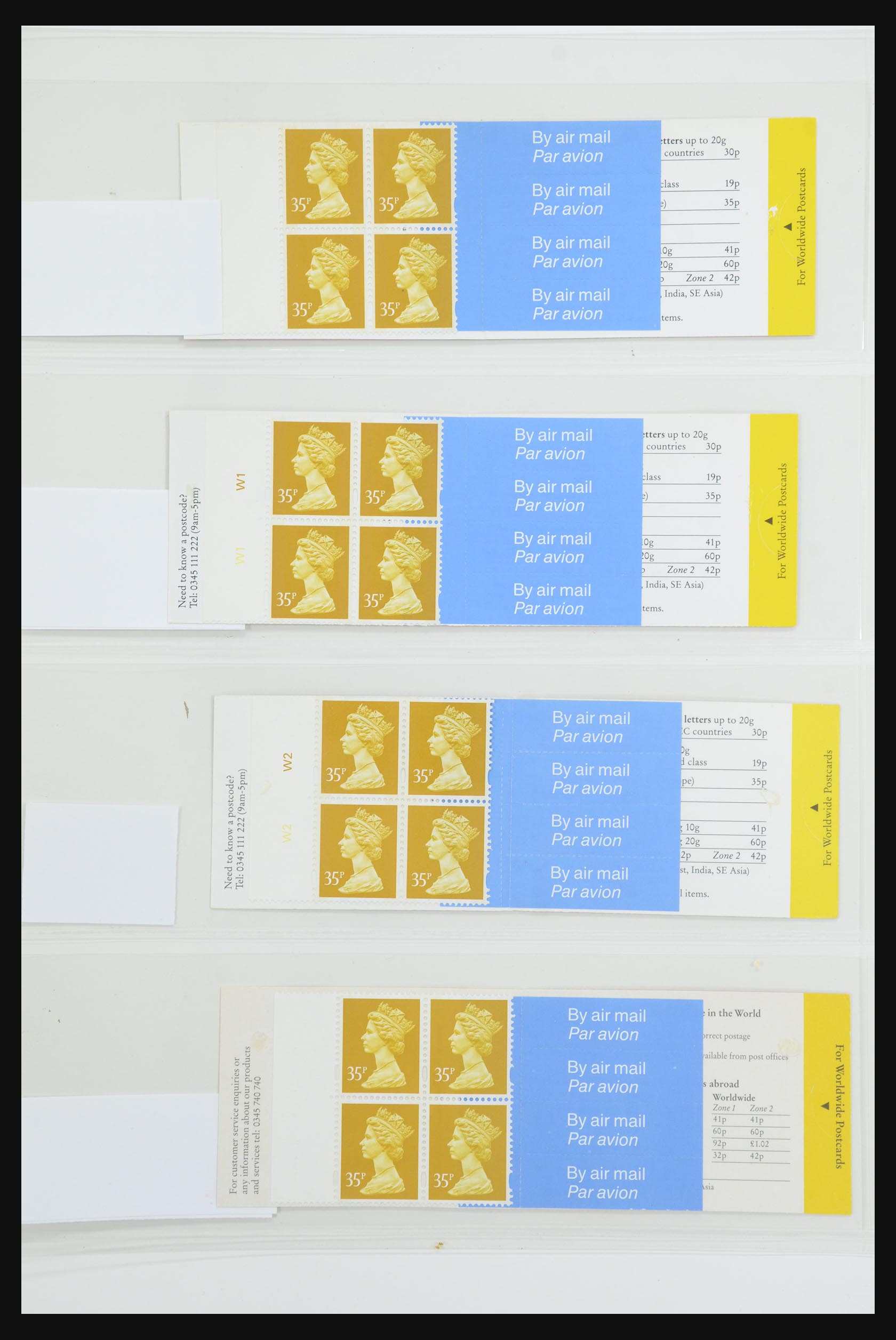 31959 050 - 31959 Great Britain stampbooklets 1987-2016!!