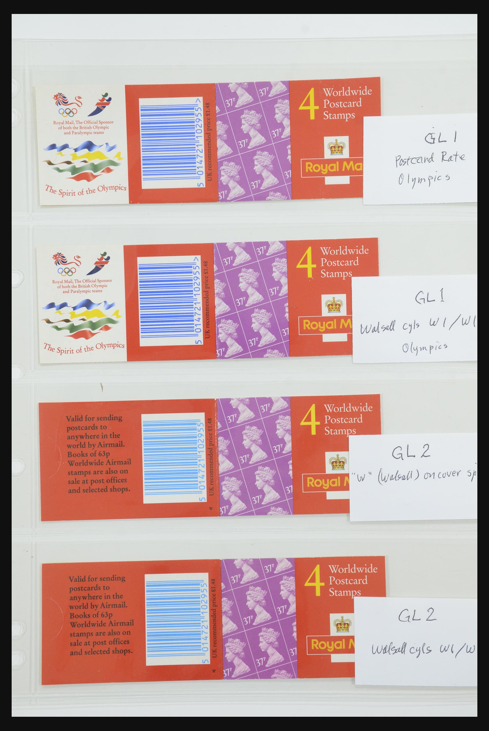 31959 053 - 31959 Engeland postzegelboekjes 1987-2016!!