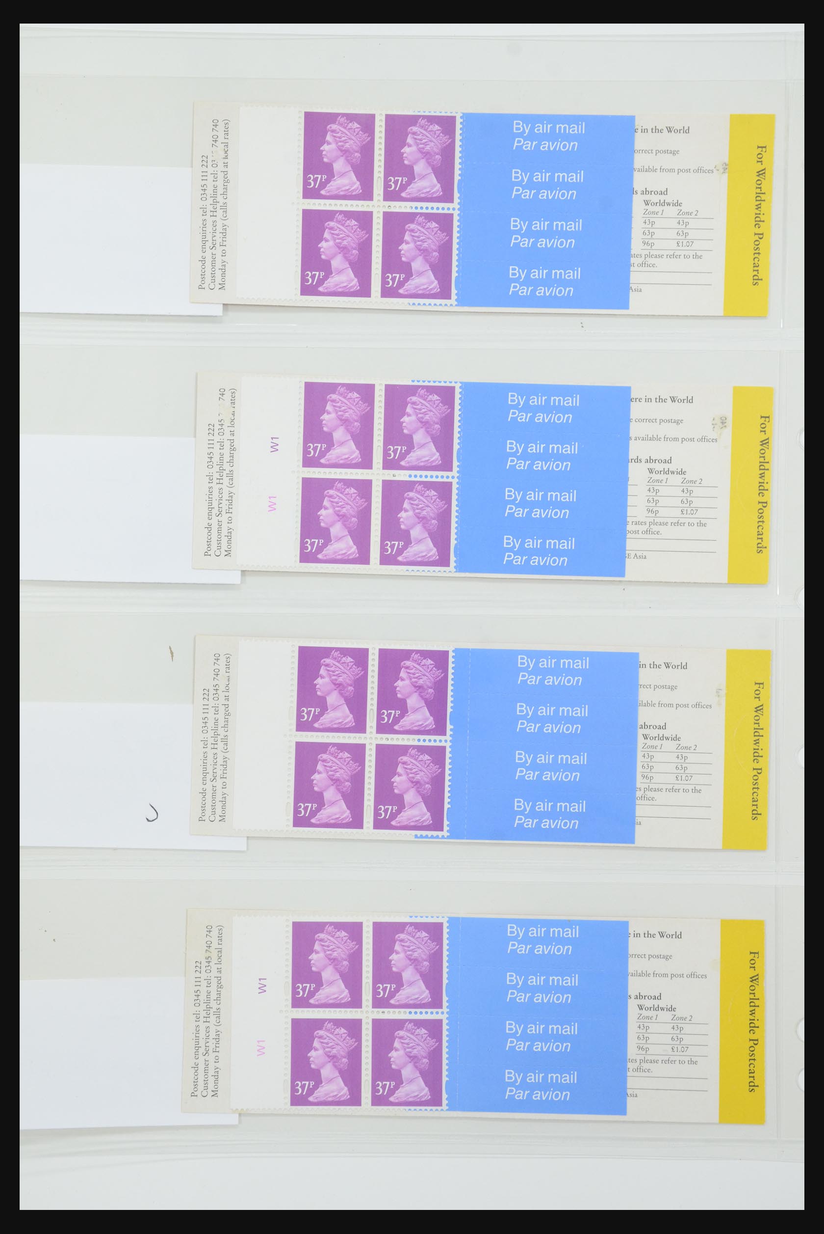 31959 054 - 31959 Engeland postzegelboekjes 1987-2016!!