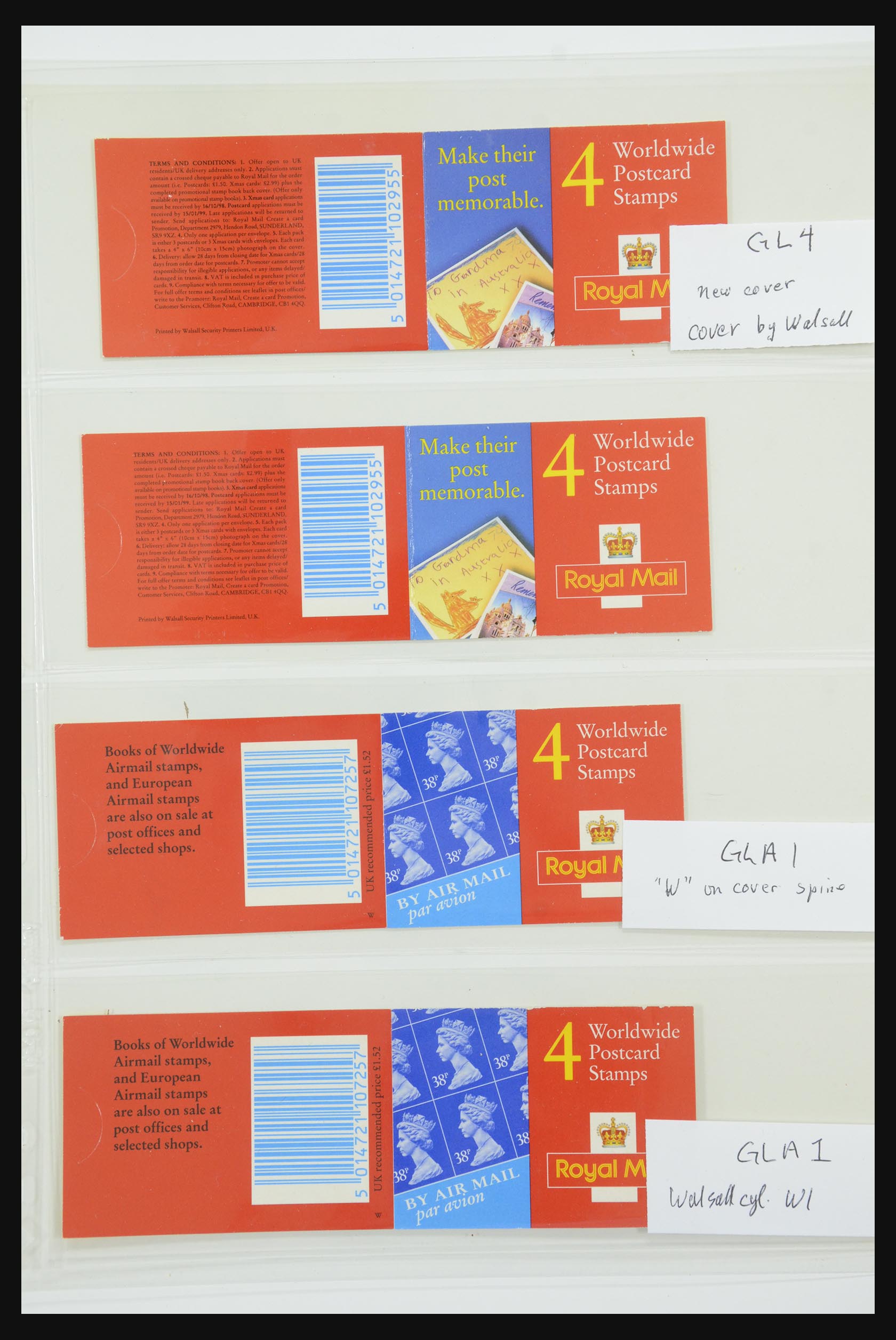 31959 057 - 31959 Engeland postzegelboekjes 1987-2016!!
