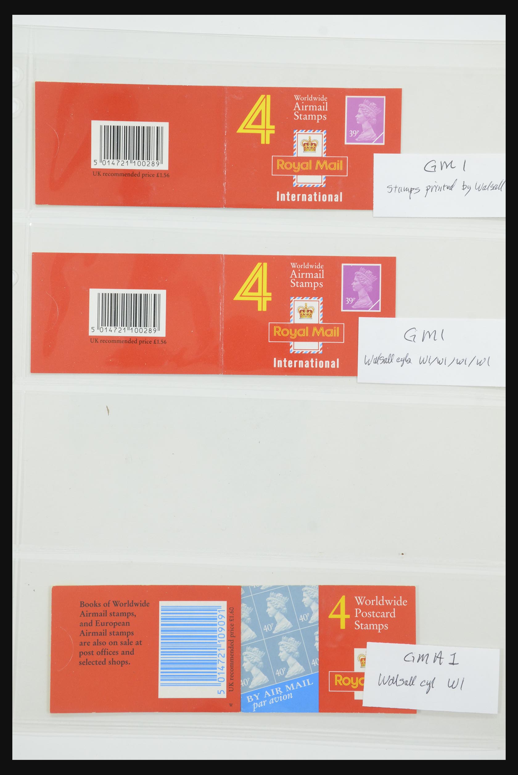 31959 059 - 31959 Engeland postzegelboekjes 1987-2016!!