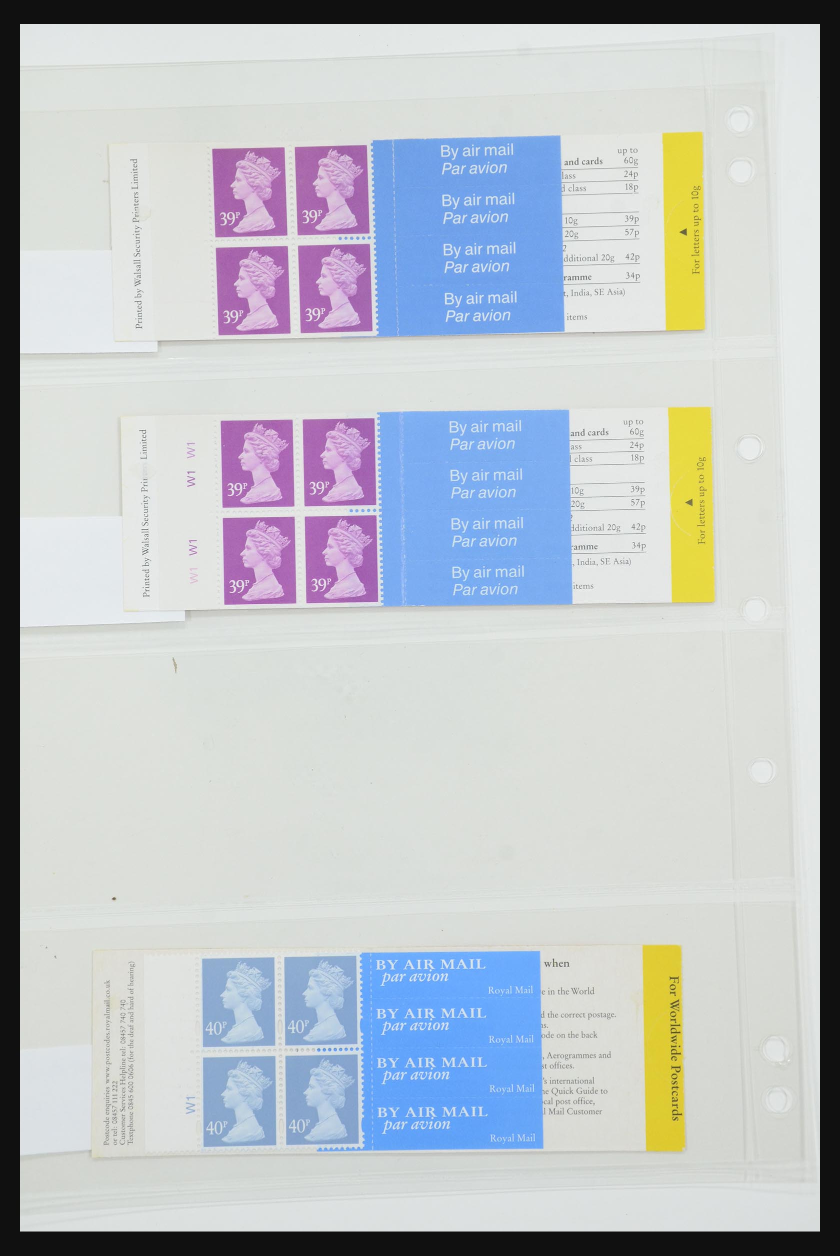 31959 060 - 31959 Engeland postzegelboekjes 1987-2016!!