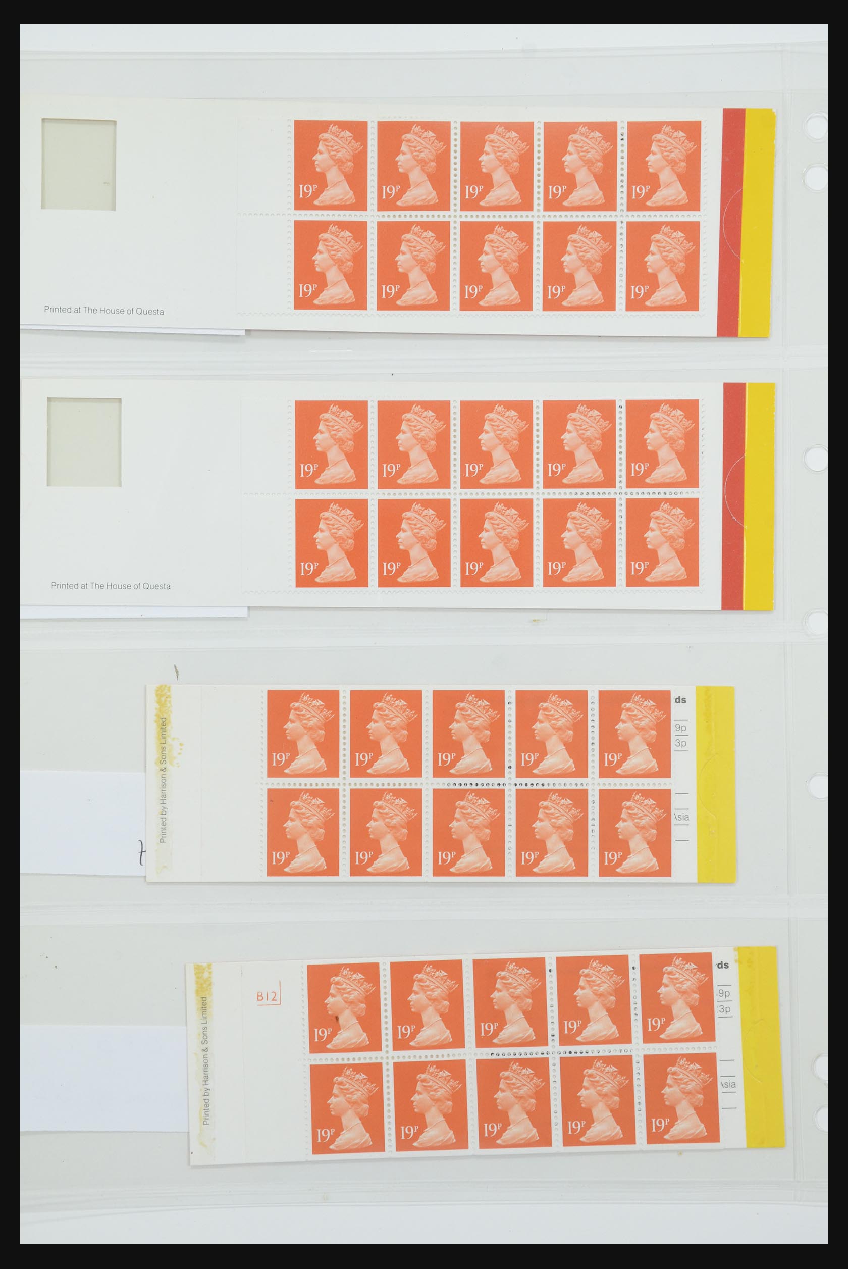 31959 072 - 31959 Great Britain stampbooklets 1987-2016!!
