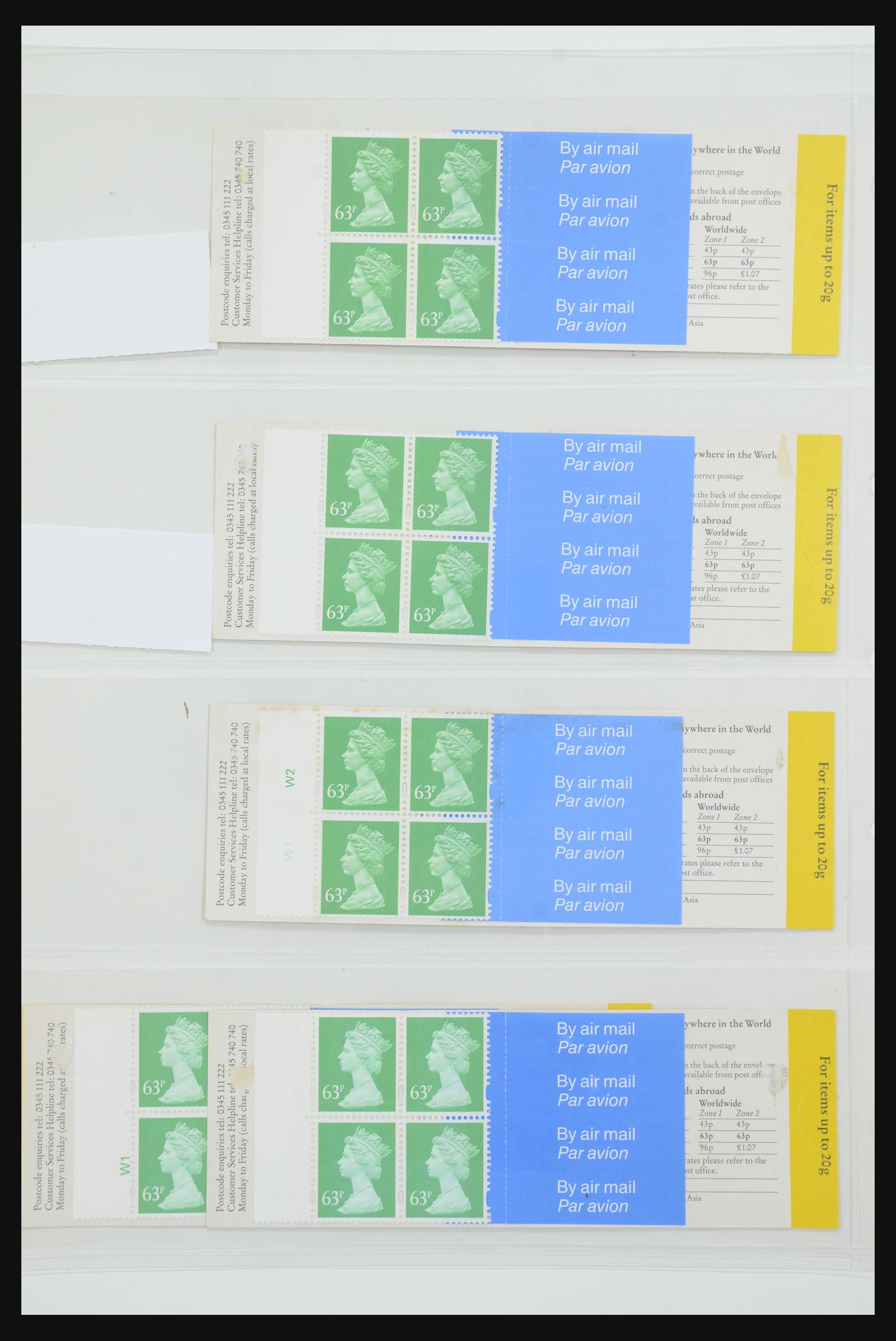 31959 082 - 31959 Engeland postzegelboekjes 1987-2016!!