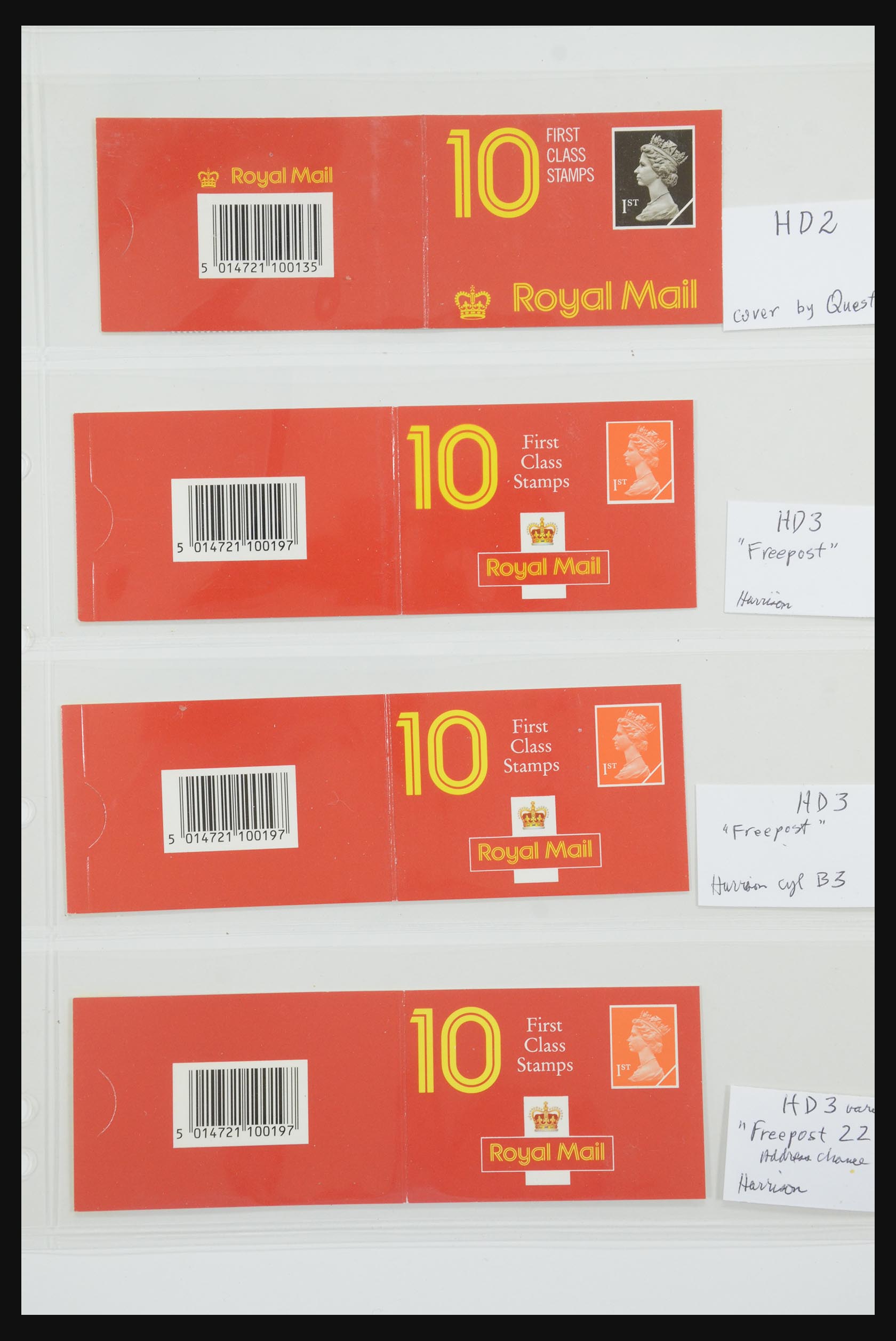 31959 089 - 31959 Engeland postzegelboekjes 1987-2016!!