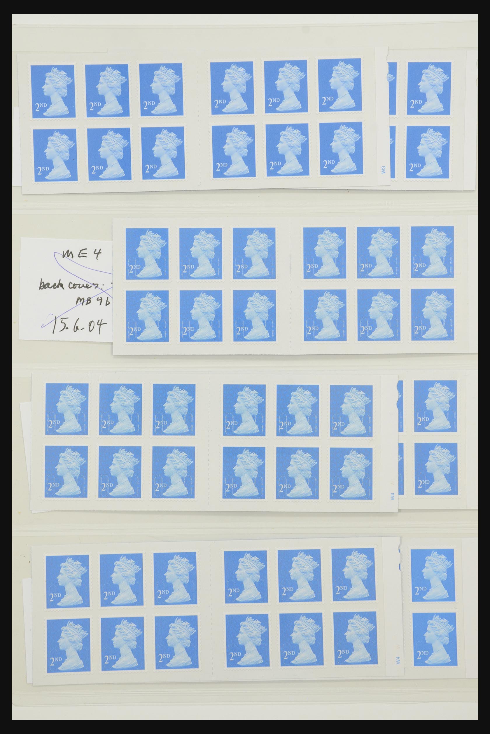 31959 344 - 31959 Engeland postzegelboekjes 1987-2016!!