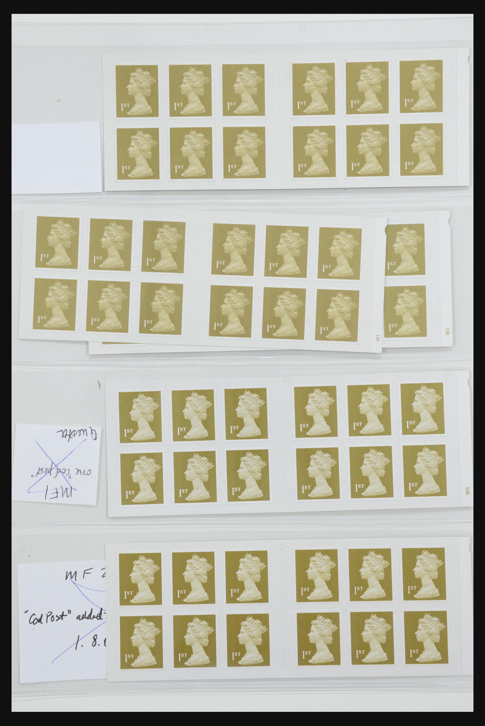 31959 348 - 31959 Engeland postzegelboekjes 1987-2016!!