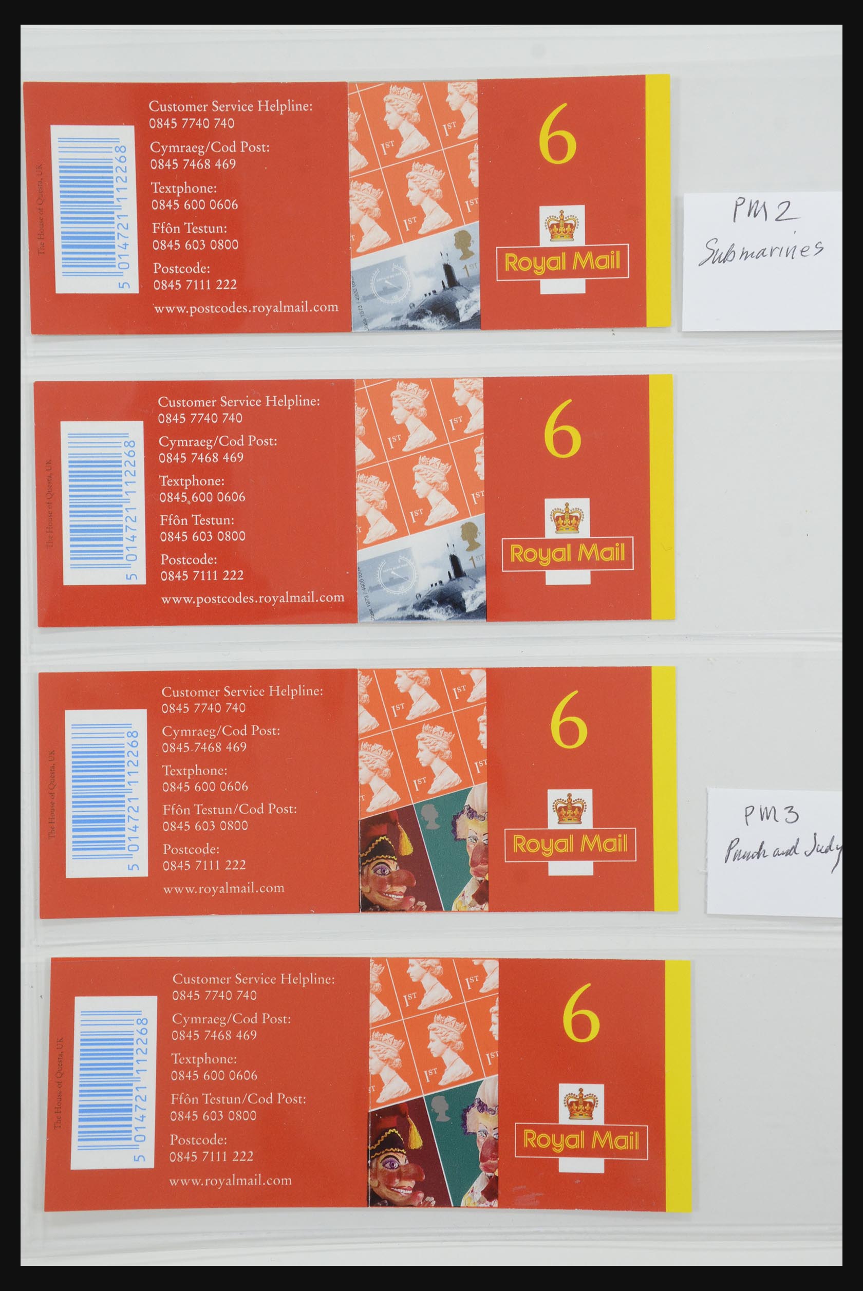 31959 363 - 31959 Engeland postzegelboekjes 1987-2016!!