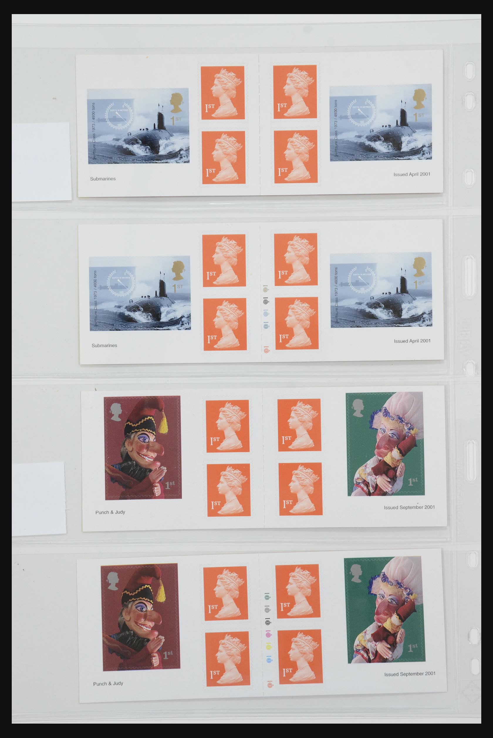 31959 364 - 31959 Engeland postzegelboekjes 1987-2016!!