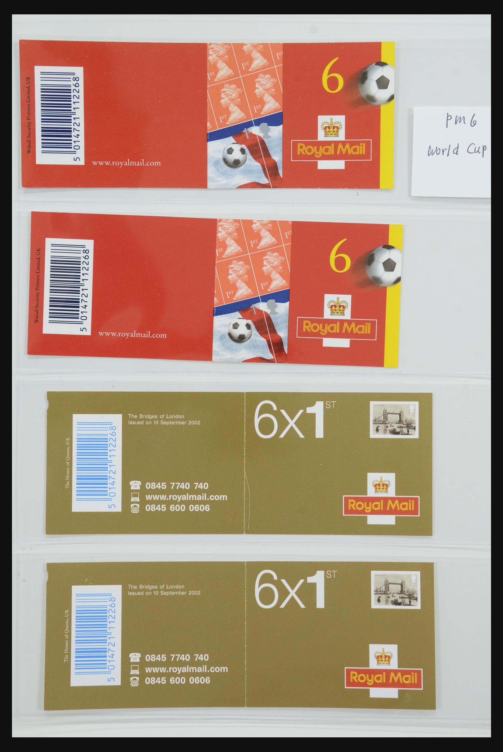 31959 367 - 31959 Engeland postzegelboekjes 1987-2016!!