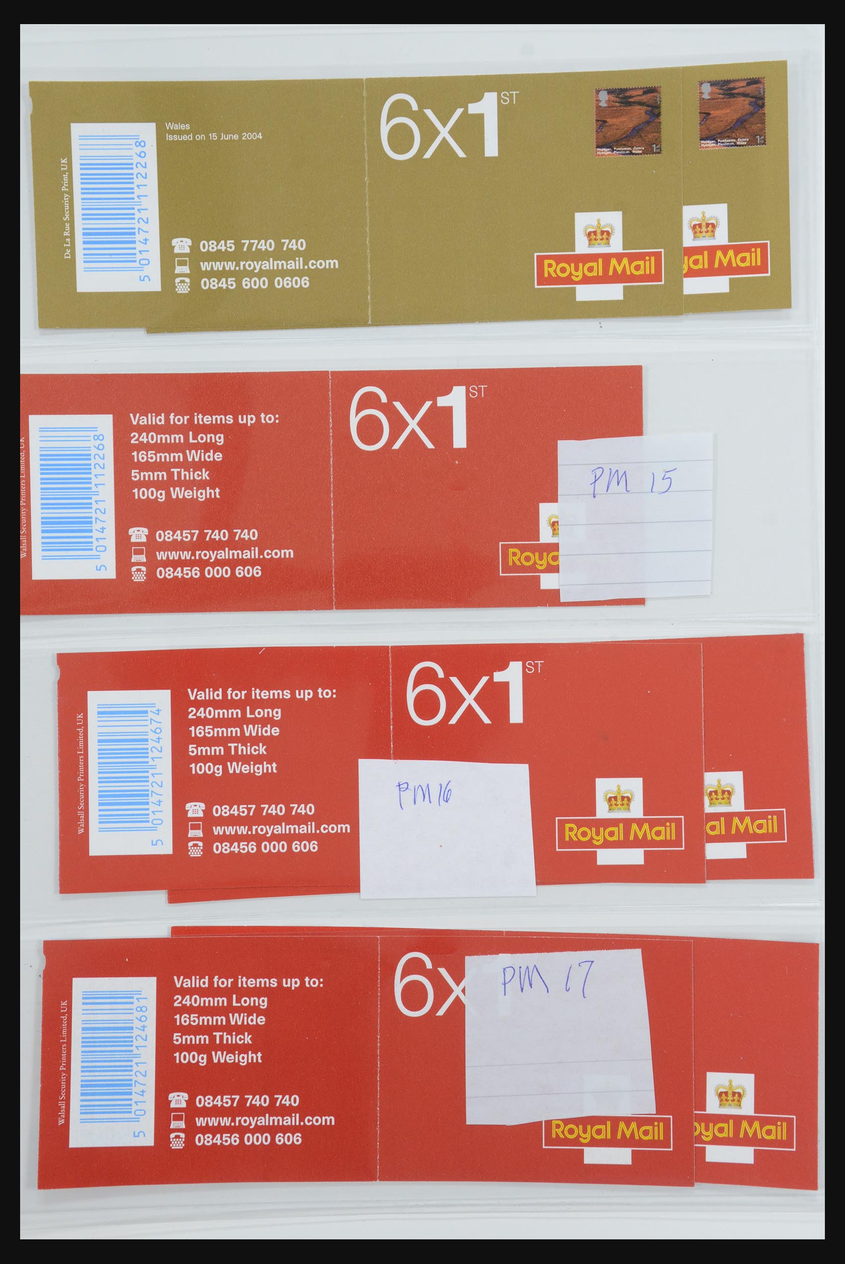 31959 375 - 31959 Great Britain stampbooklets 1987-2016!!