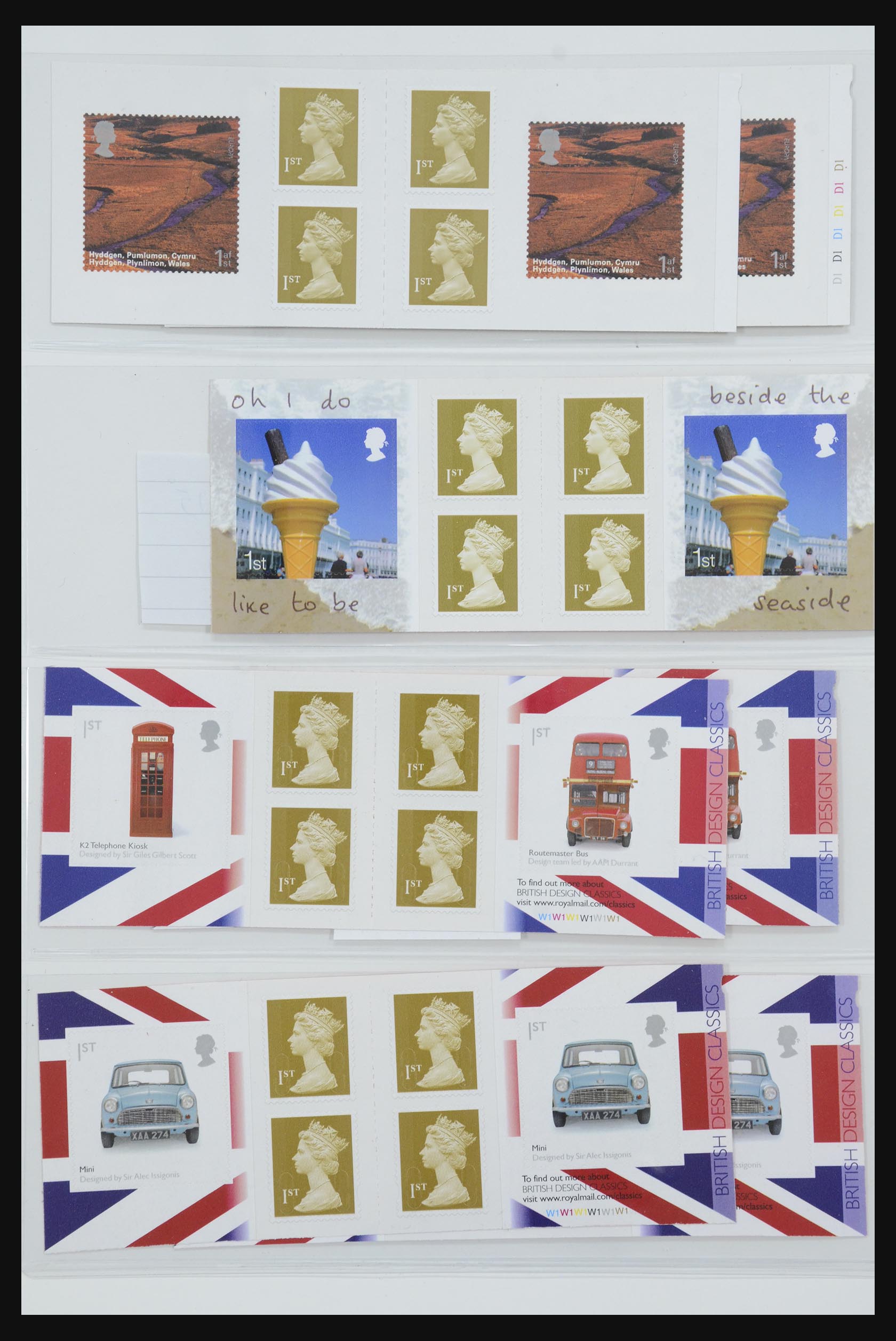 31959 376 - 31959 Engeland postzegelboekjes 1987-2016!!