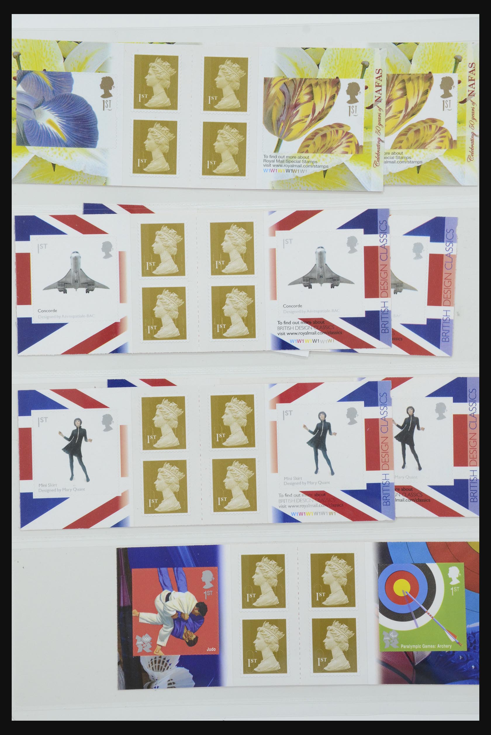 31959 378 - 31959 Engeland postzegelboekjes 1987-2016!!