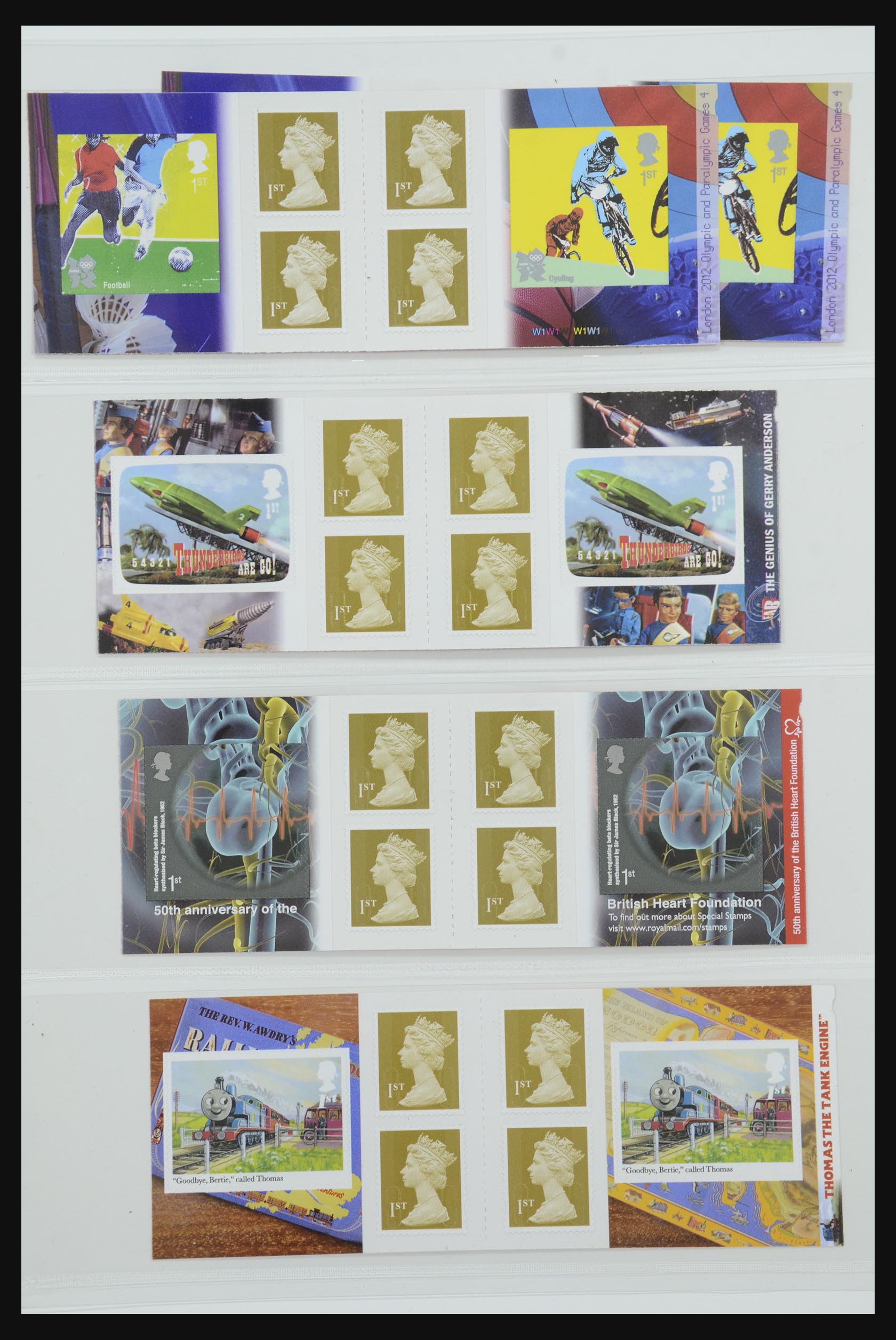 31959 382 - 31959 Engeland postzegelboekjes 1987-2016!!