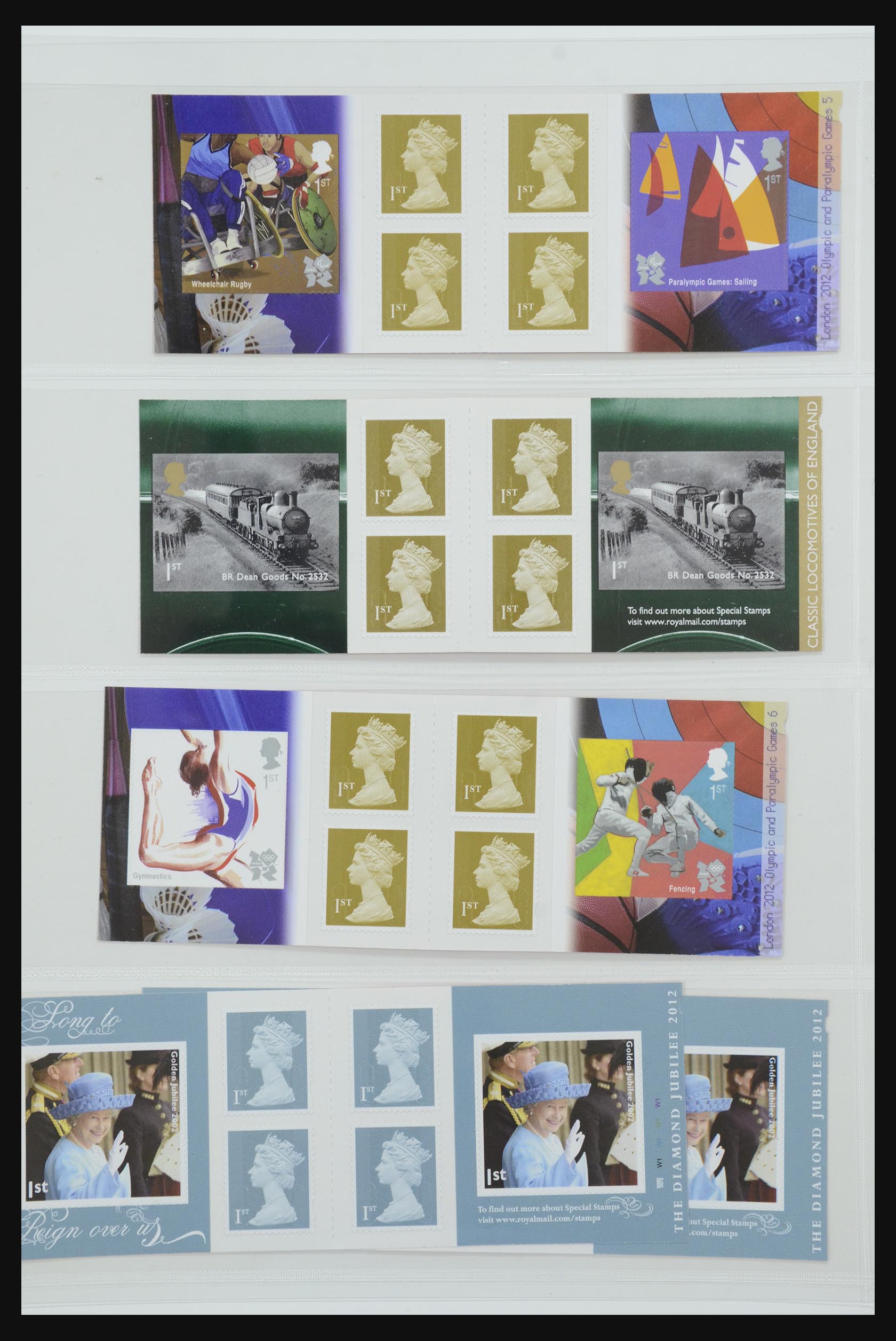 31959 384 - 31959 Engeland postzegelboekjes 1987-2016!!