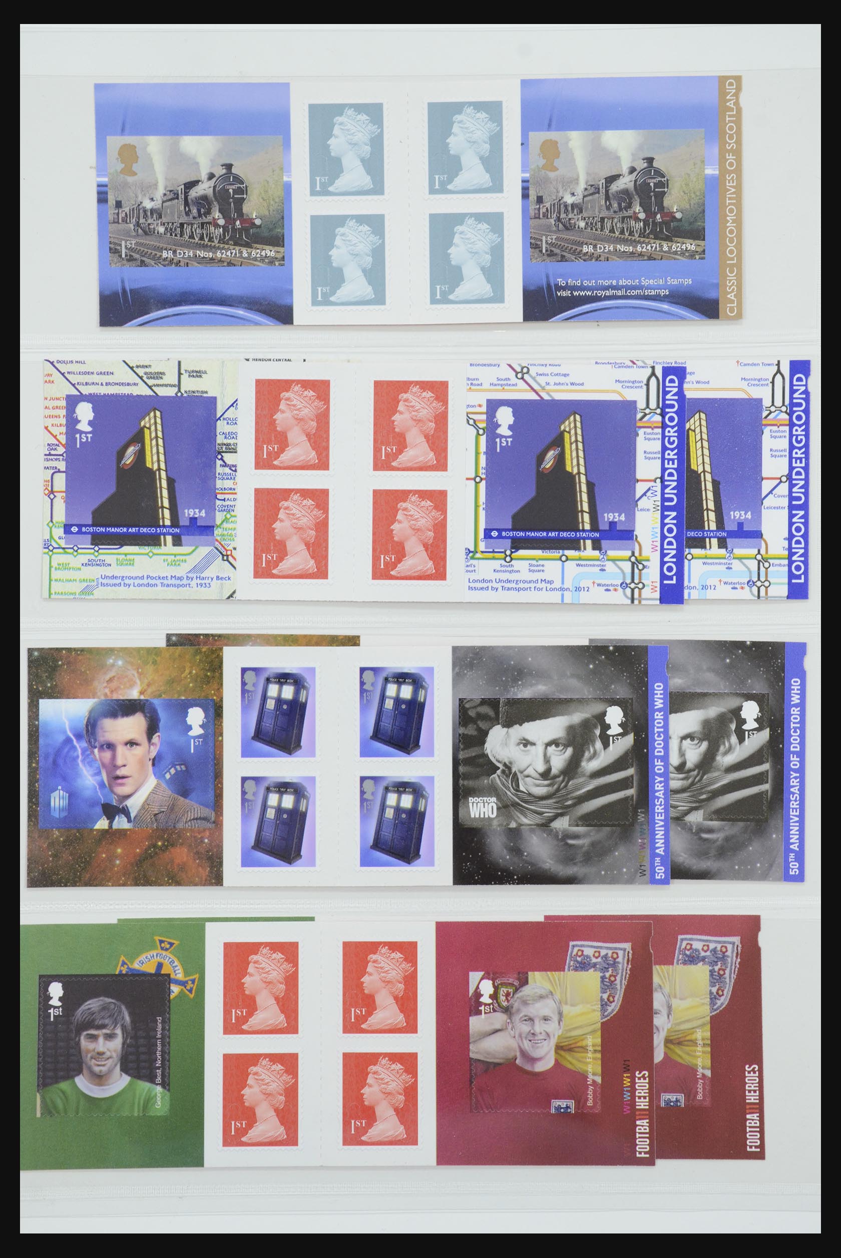 31959 386 - 31959 Engeland postzegelboekjes 1987-2016!!