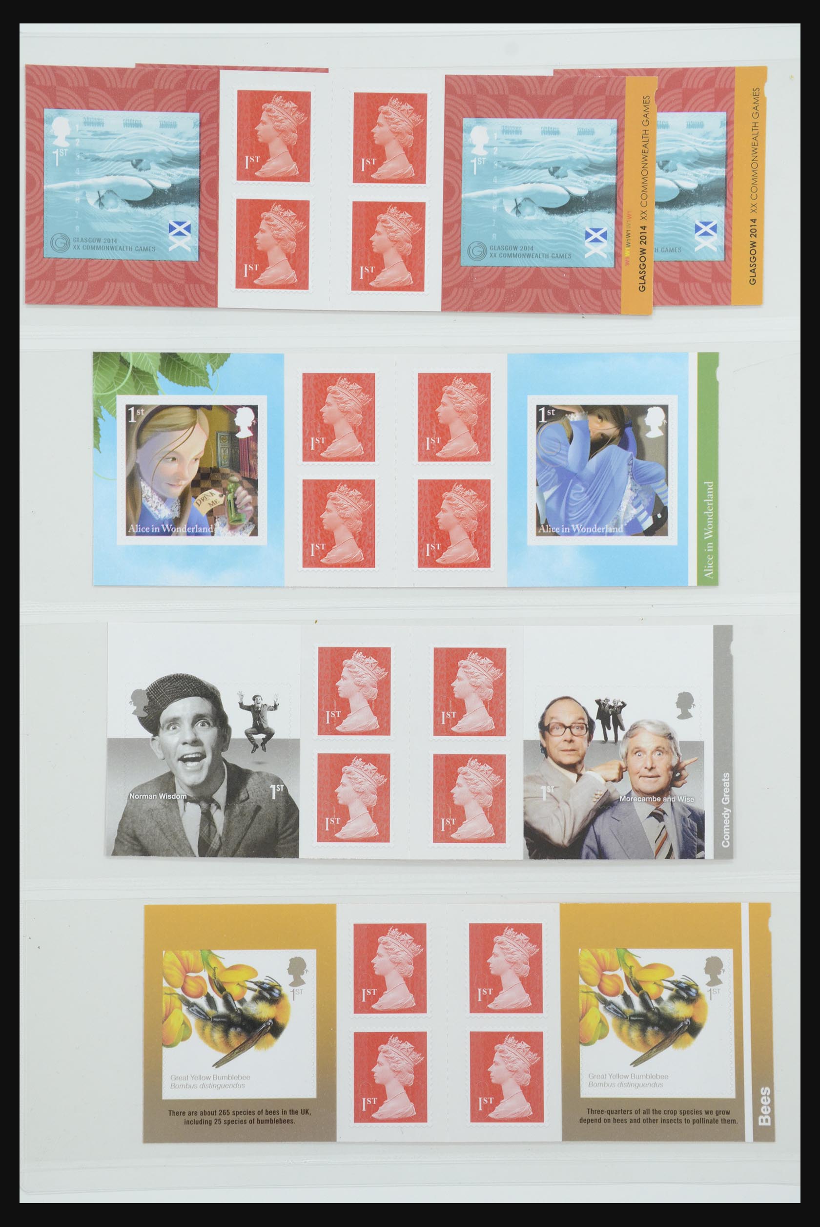 31959 390 - 31959 Engeland postzegelboekjes 1987-2016!!