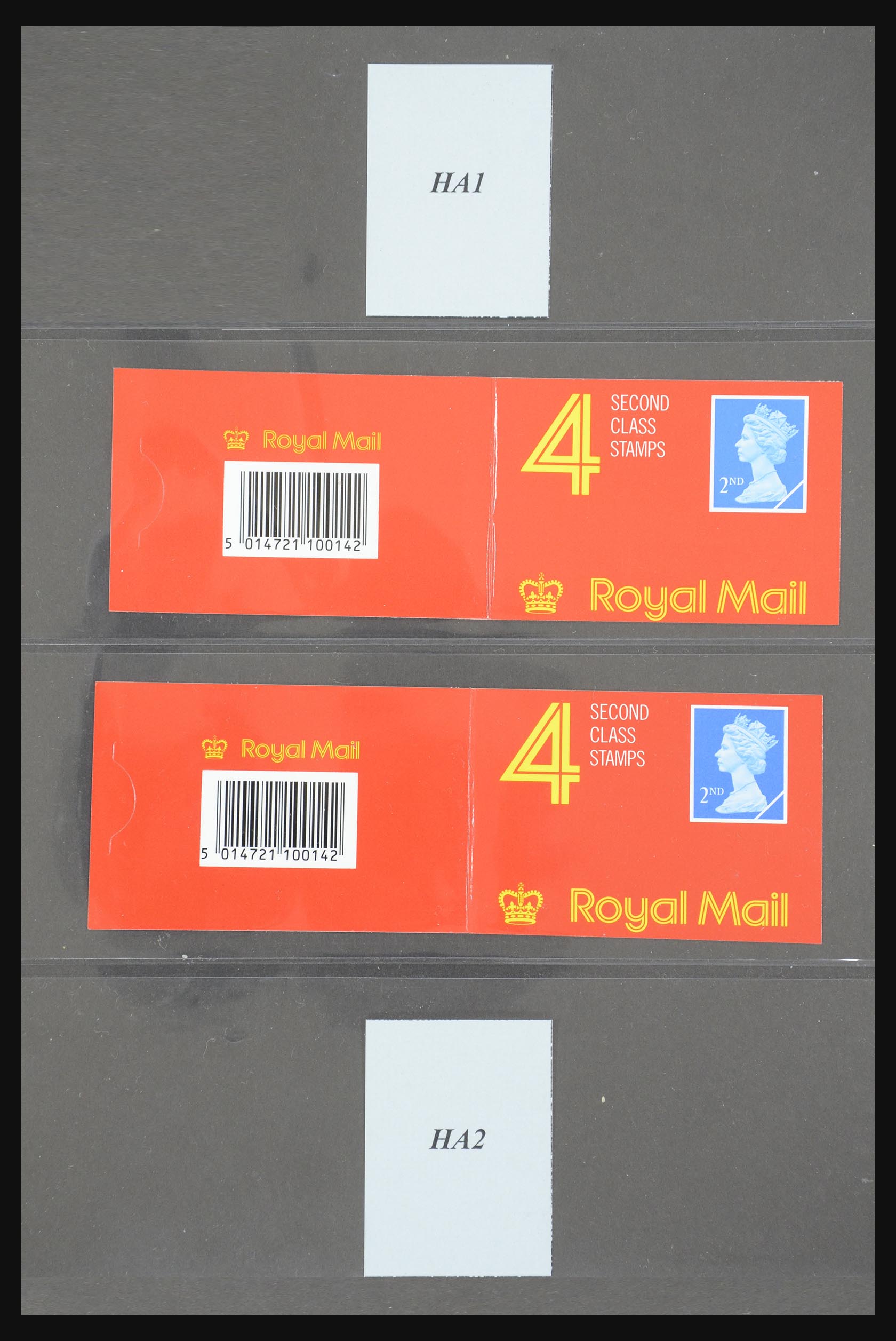 31960 001 - 31960 Engeland postzegelboekjes 1989-2000.