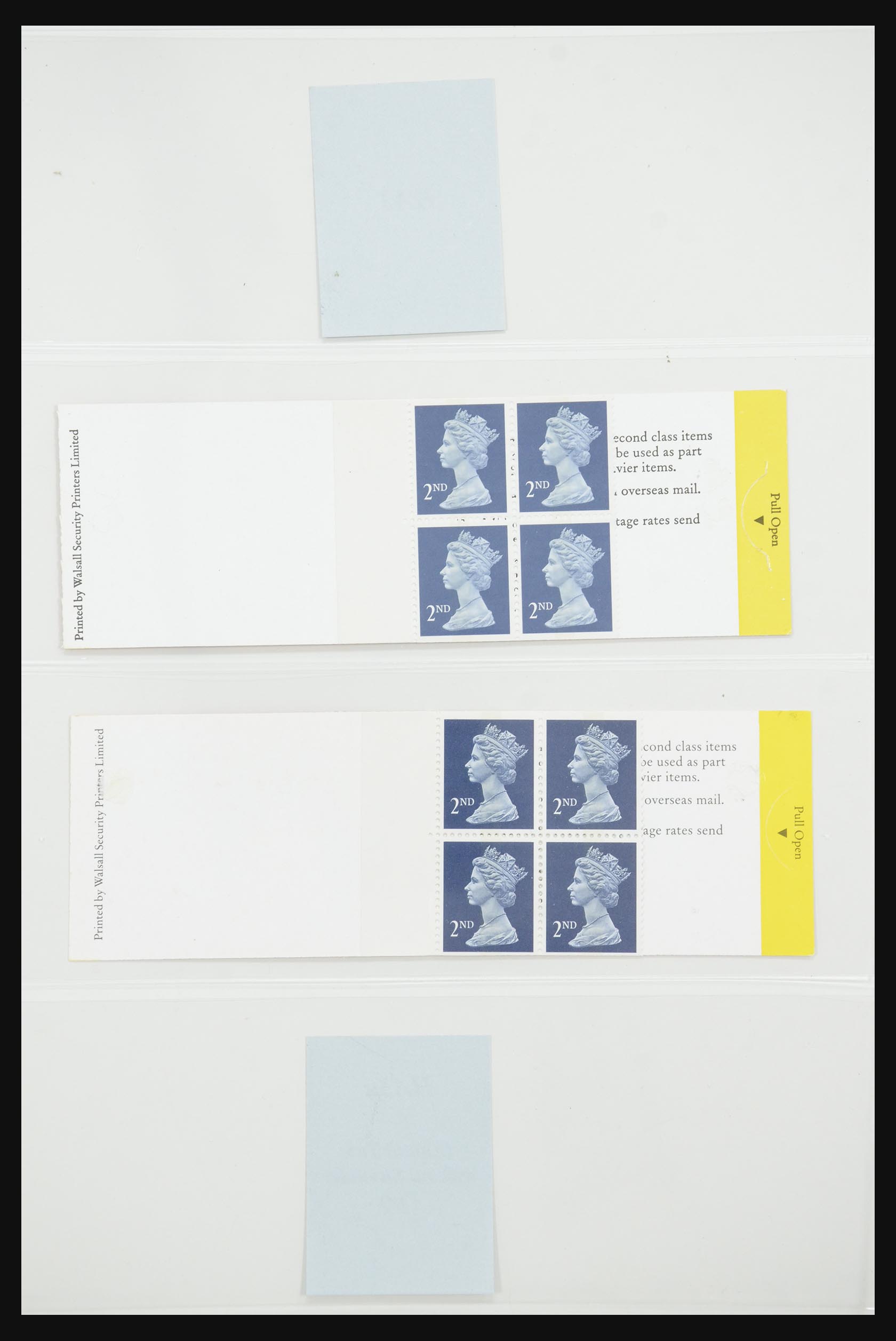 31960 004 - 31960 Engeland postzegelboekjes 1989-2000.