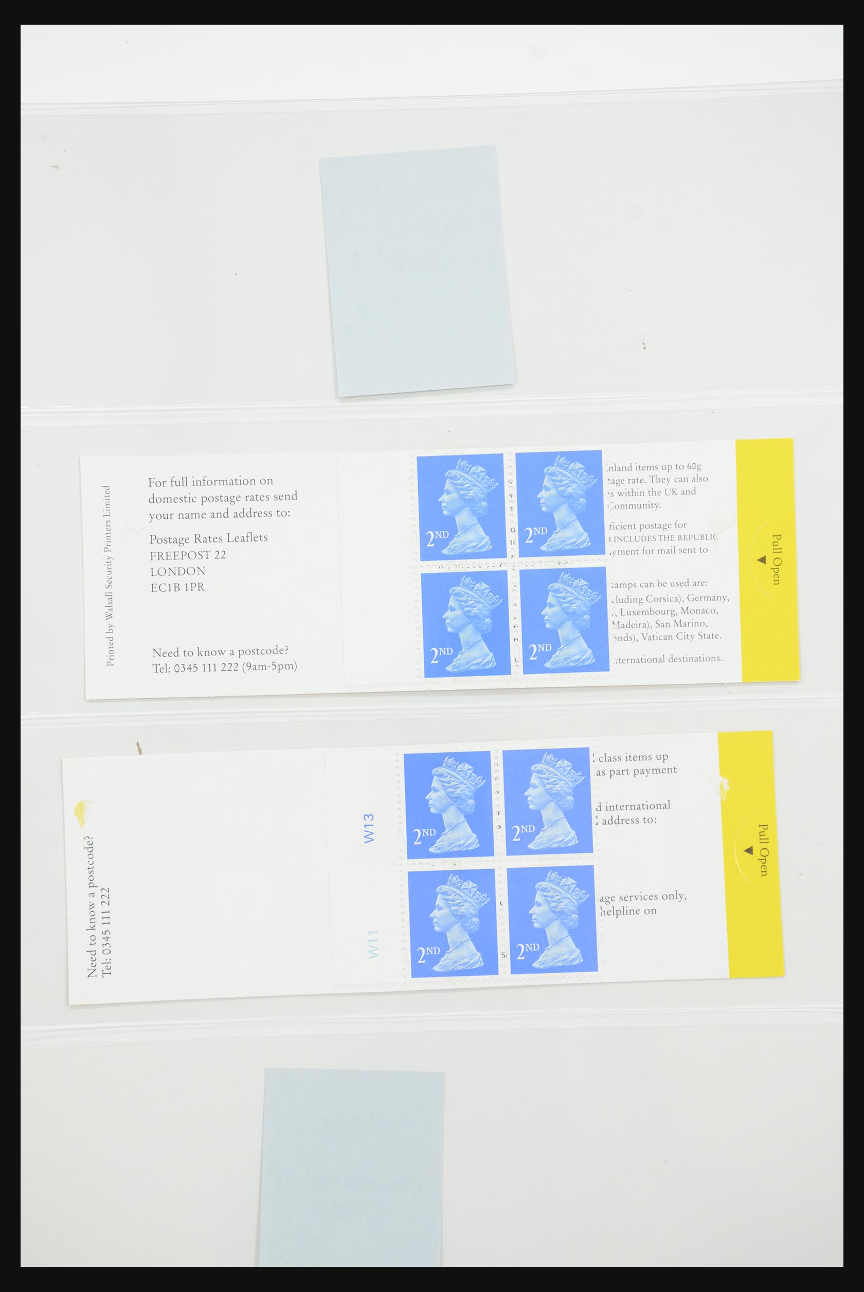 31960 010 - 31960 Engeland postzegelboekjes 1989-2000.