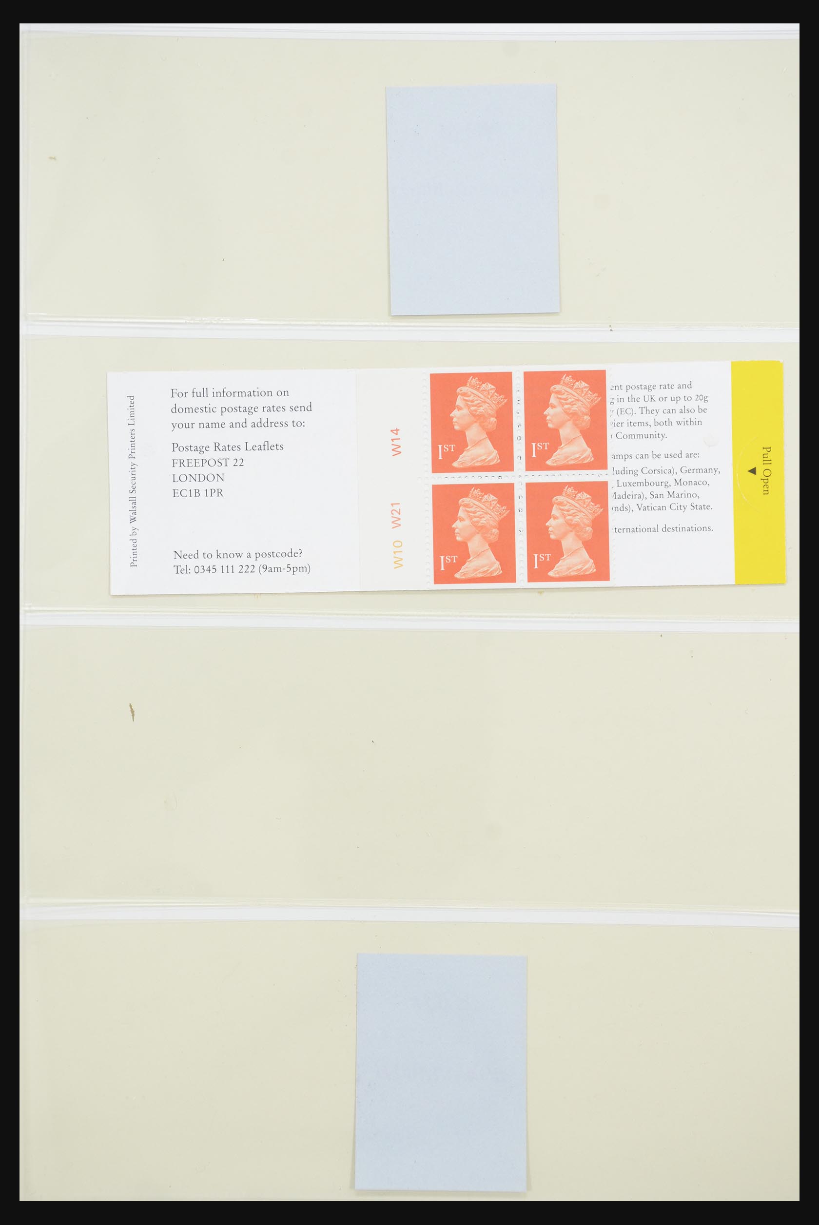 31960 028 - 31960 Engeland postzegelboekjes 1989-2000.