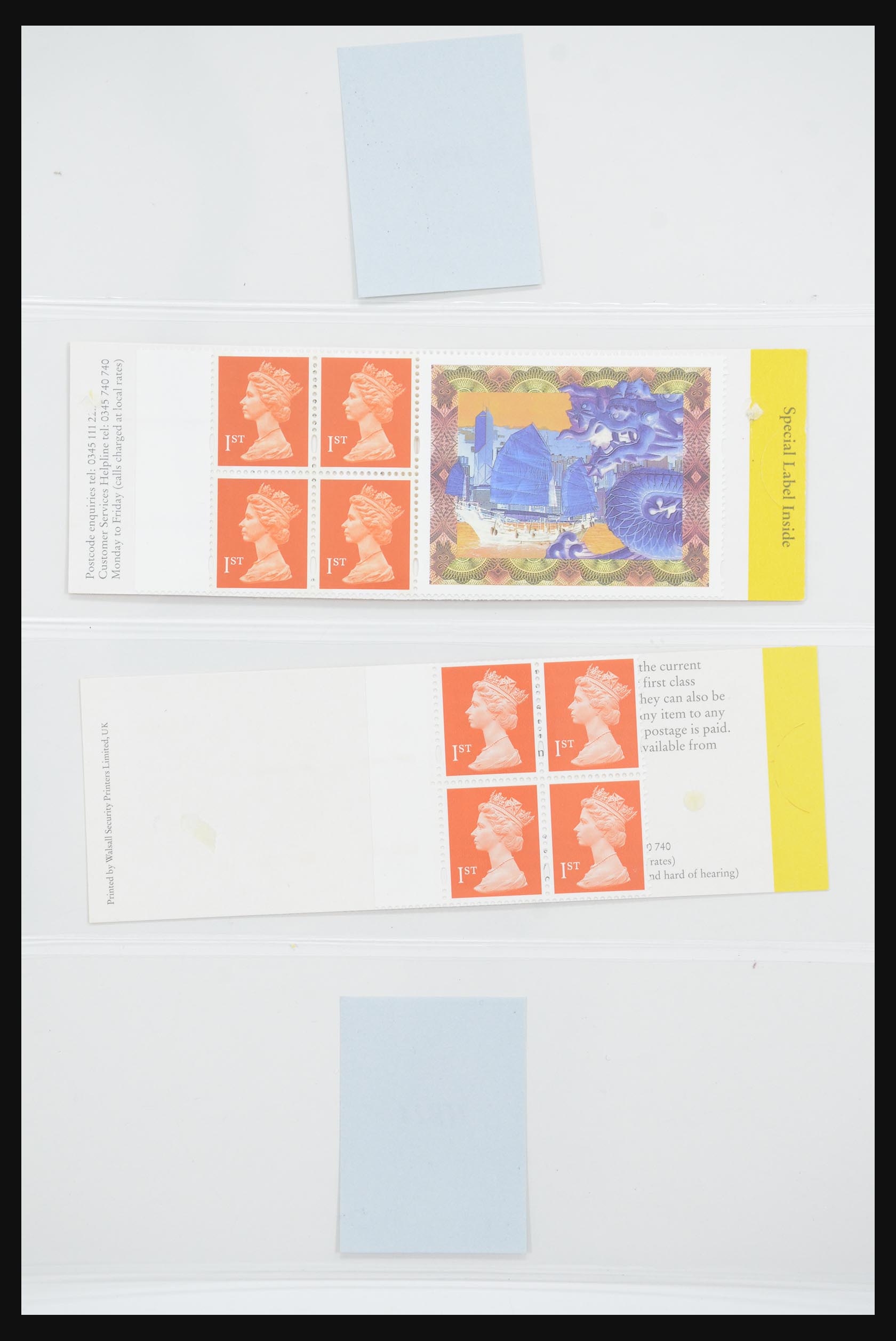 31960 044 - 31960 Engeland postzegelboekjes 1989-2000.