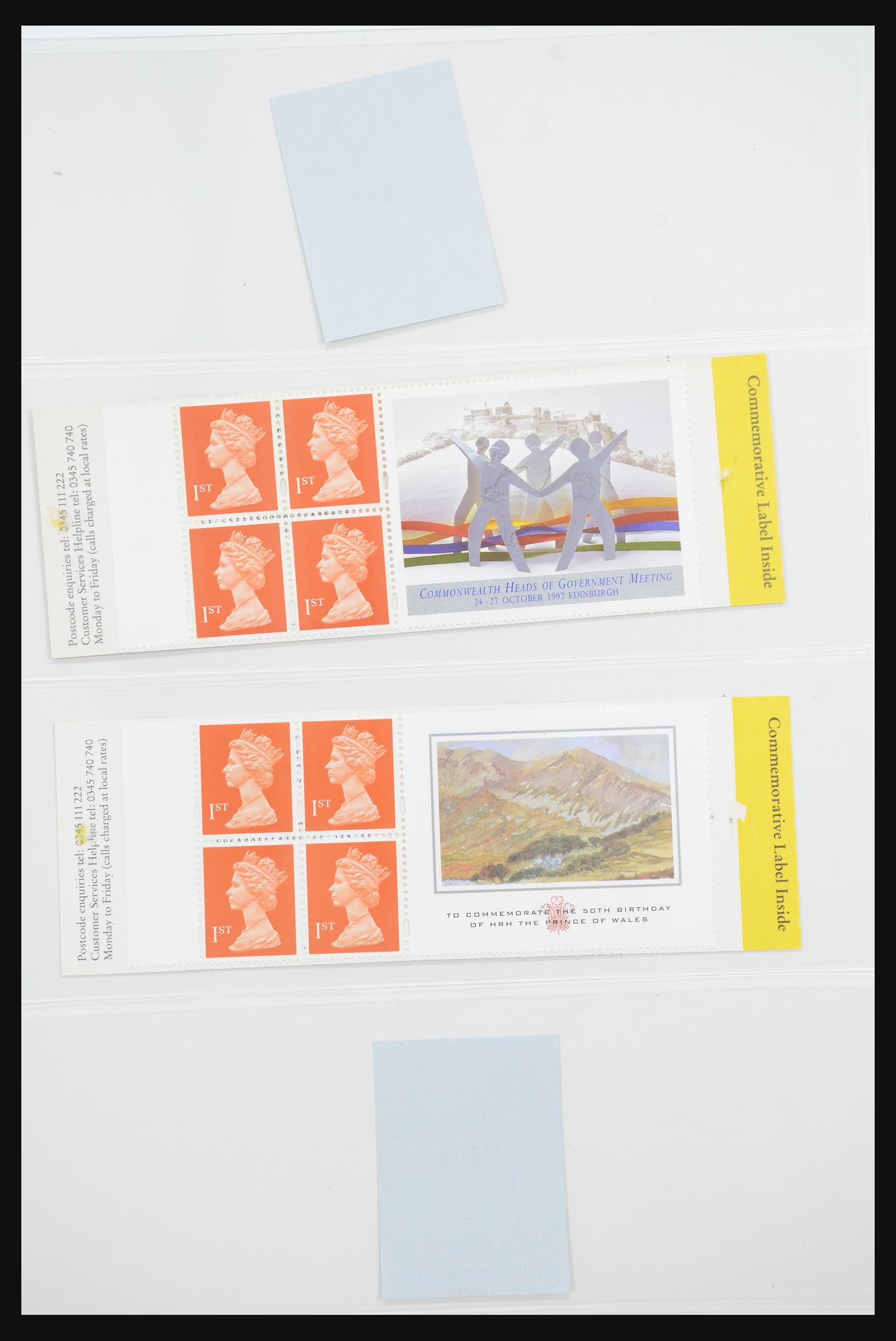 31960 048 - 31960 Engeland postzegelboekjes 1989-2000.