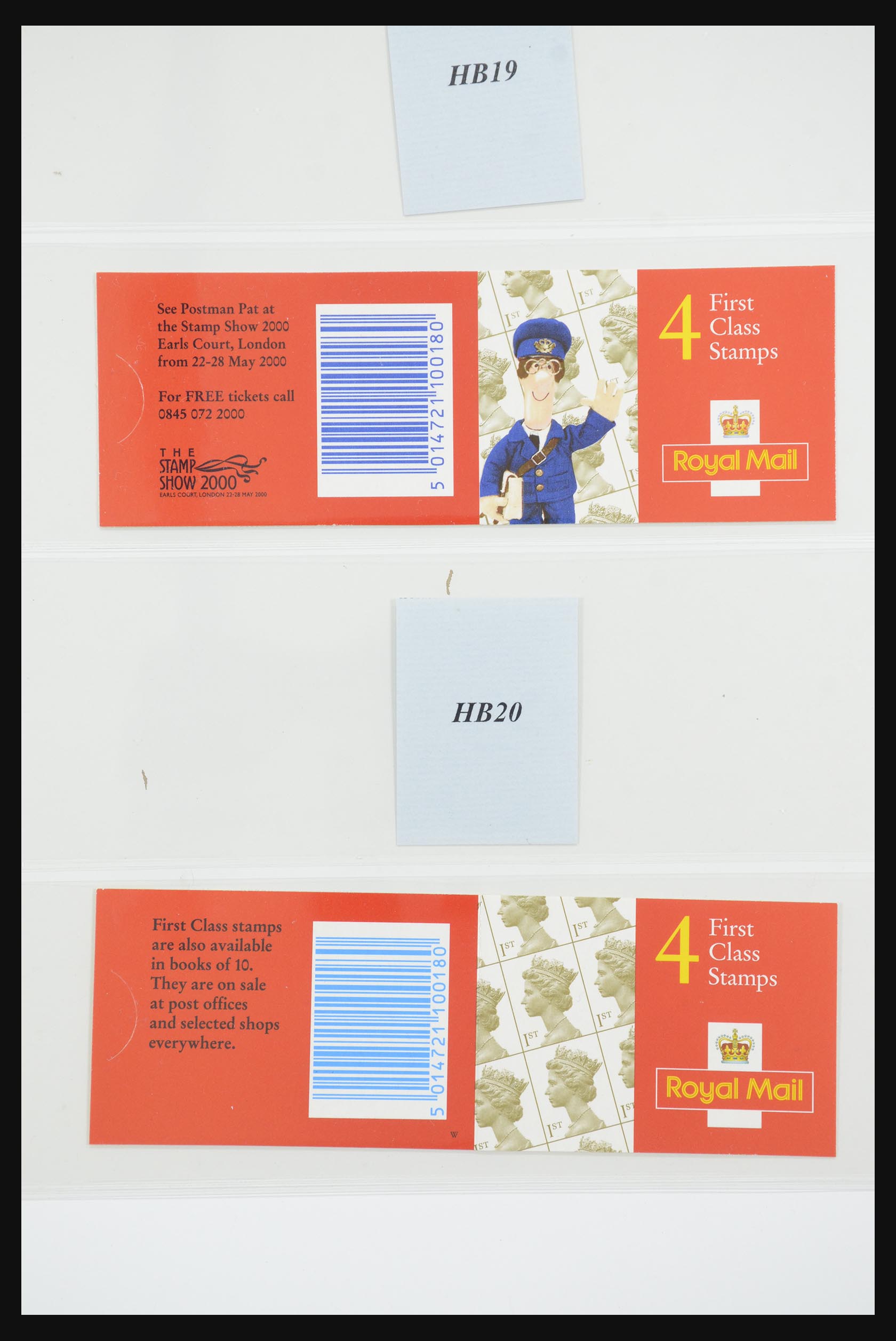 31960 051 - 31960 Engeland postzegelboekjes 1989-2000.
