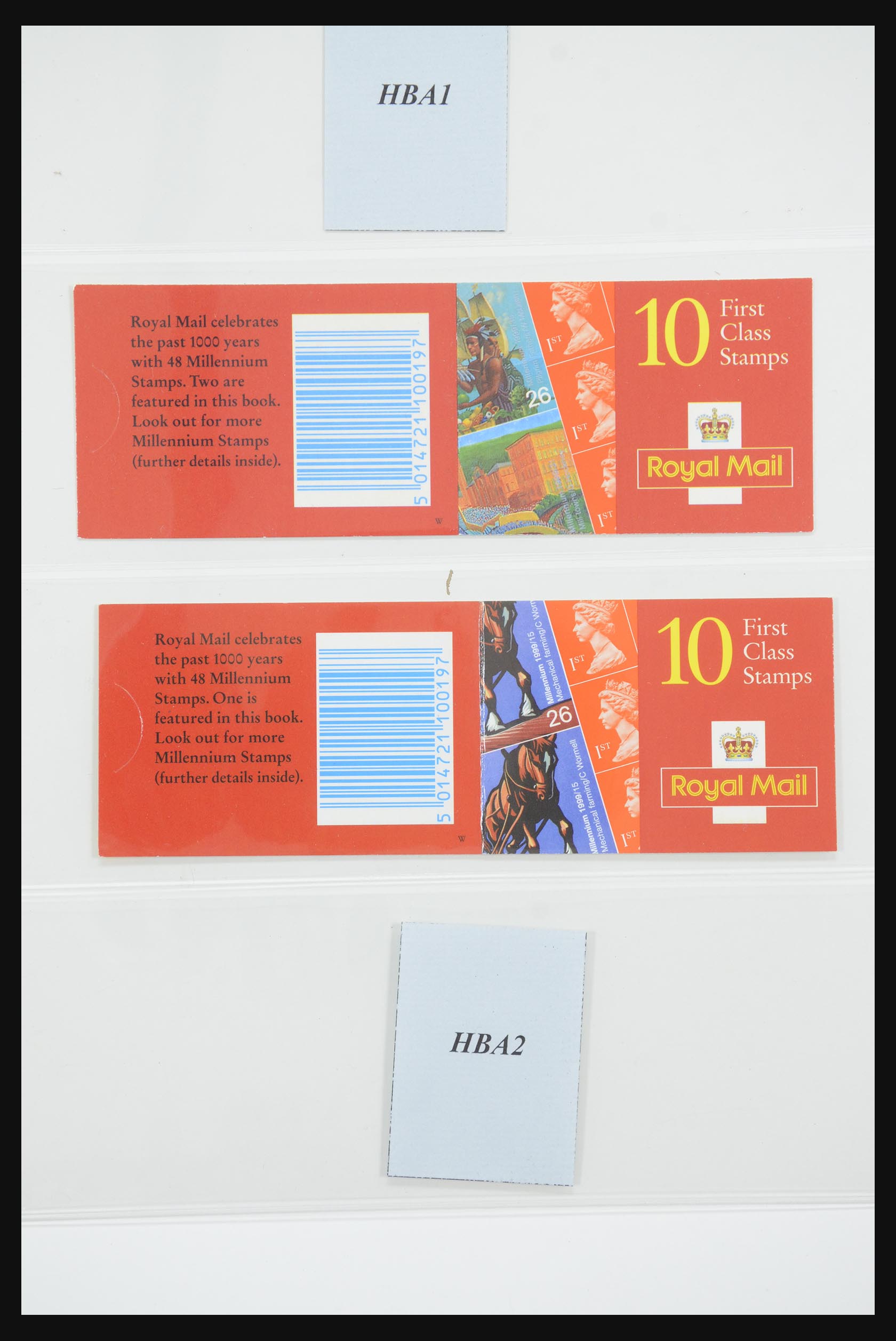 31960 053 - 31960 Engeland postzegelboekjes 1989-2000.