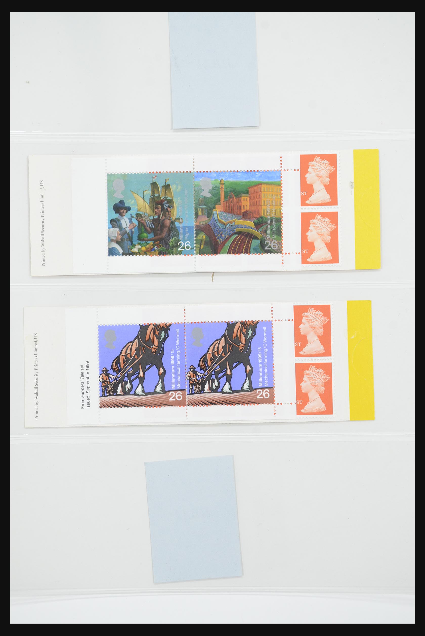 31960 054 - 31960 Engeland postzegelboekjes 1989-2000.