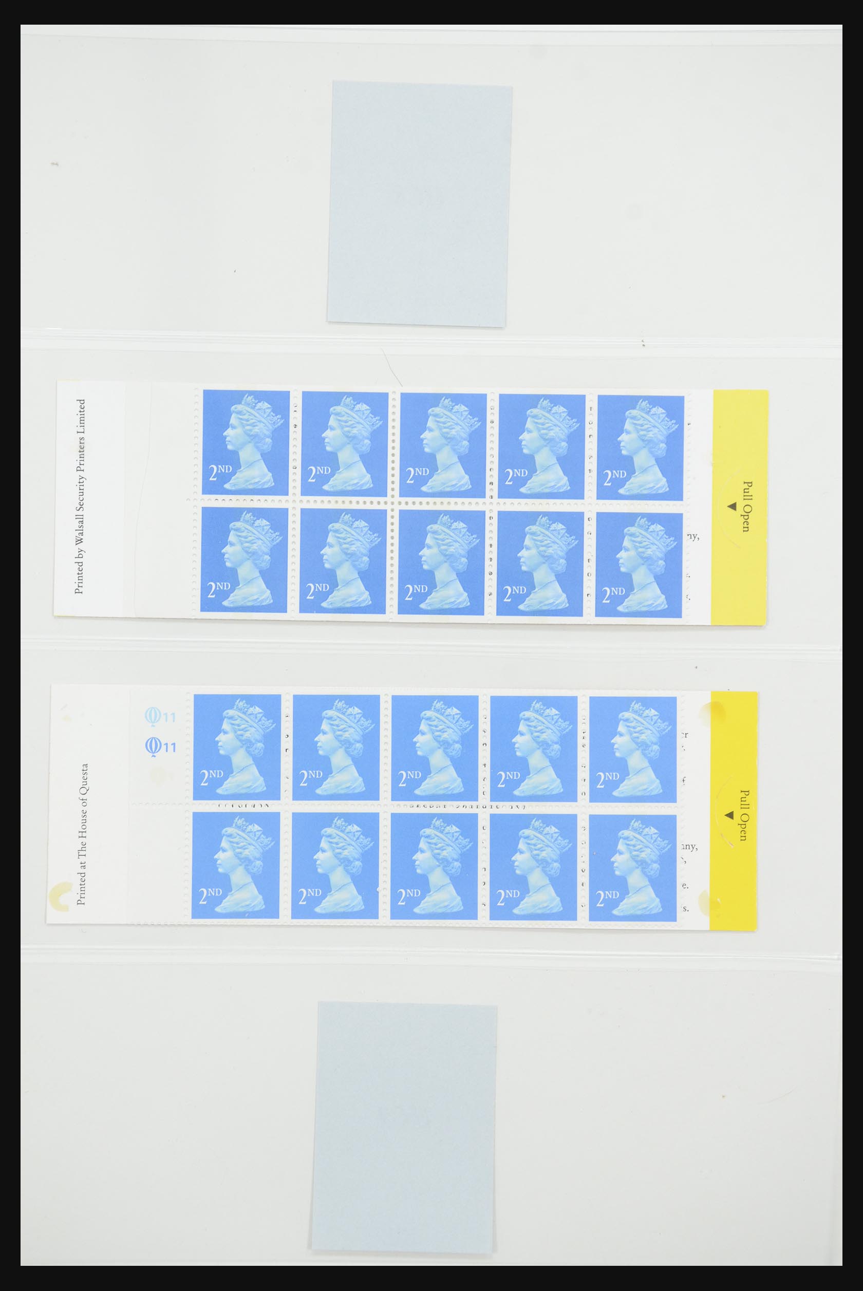31960 072 - 31960 Engeland postzegelboekjes 1989-2000.