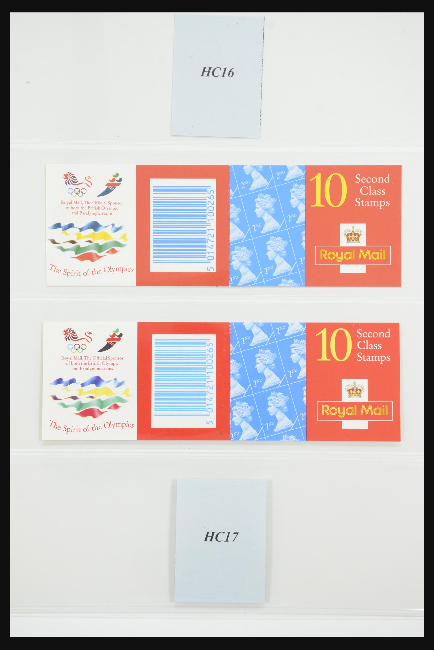 31960 083 - 31960 Engeland postzegelboekjes 1989-2000.