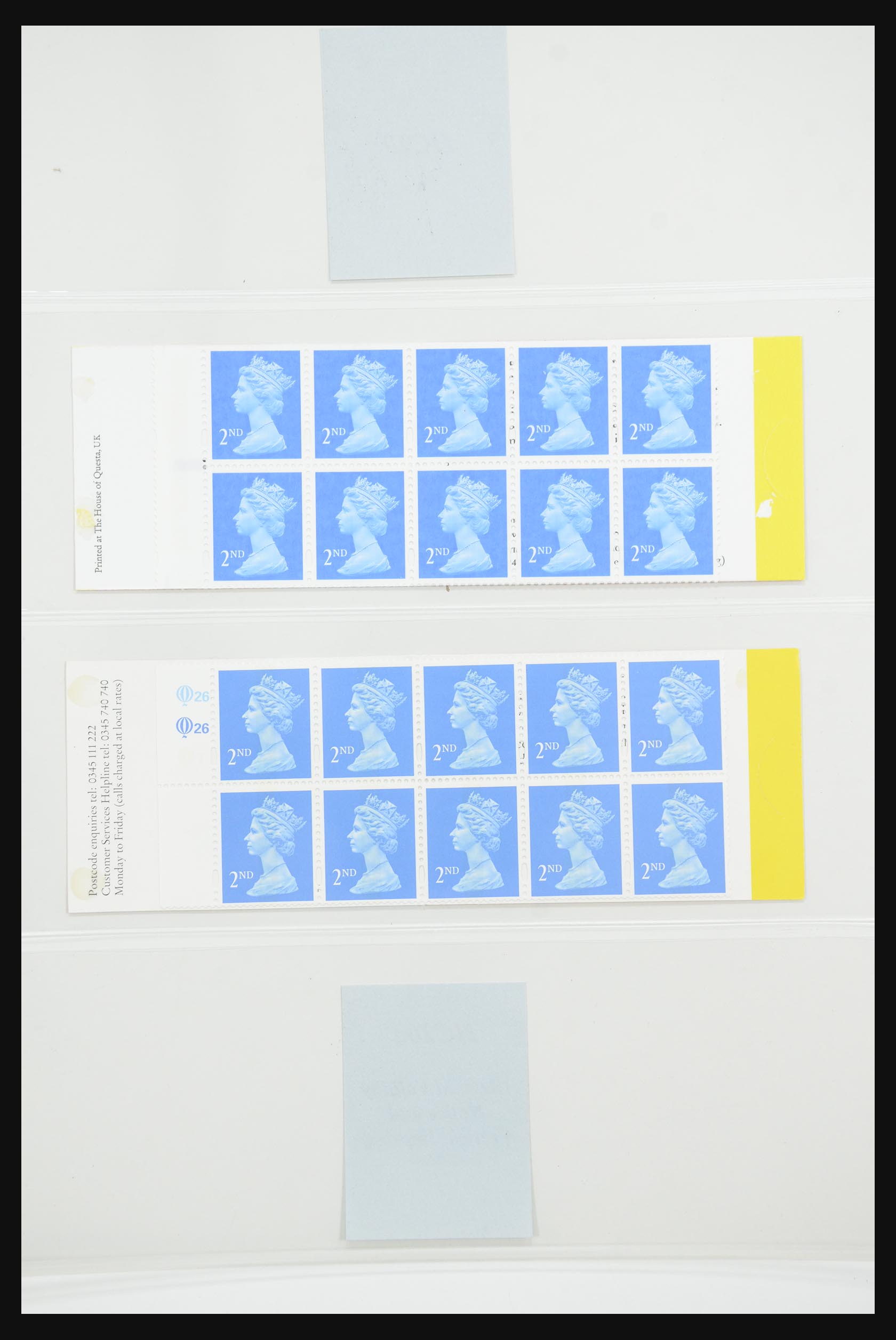 31960 090 - 31960 Engeland postzegelboekjes 1989-2000.
