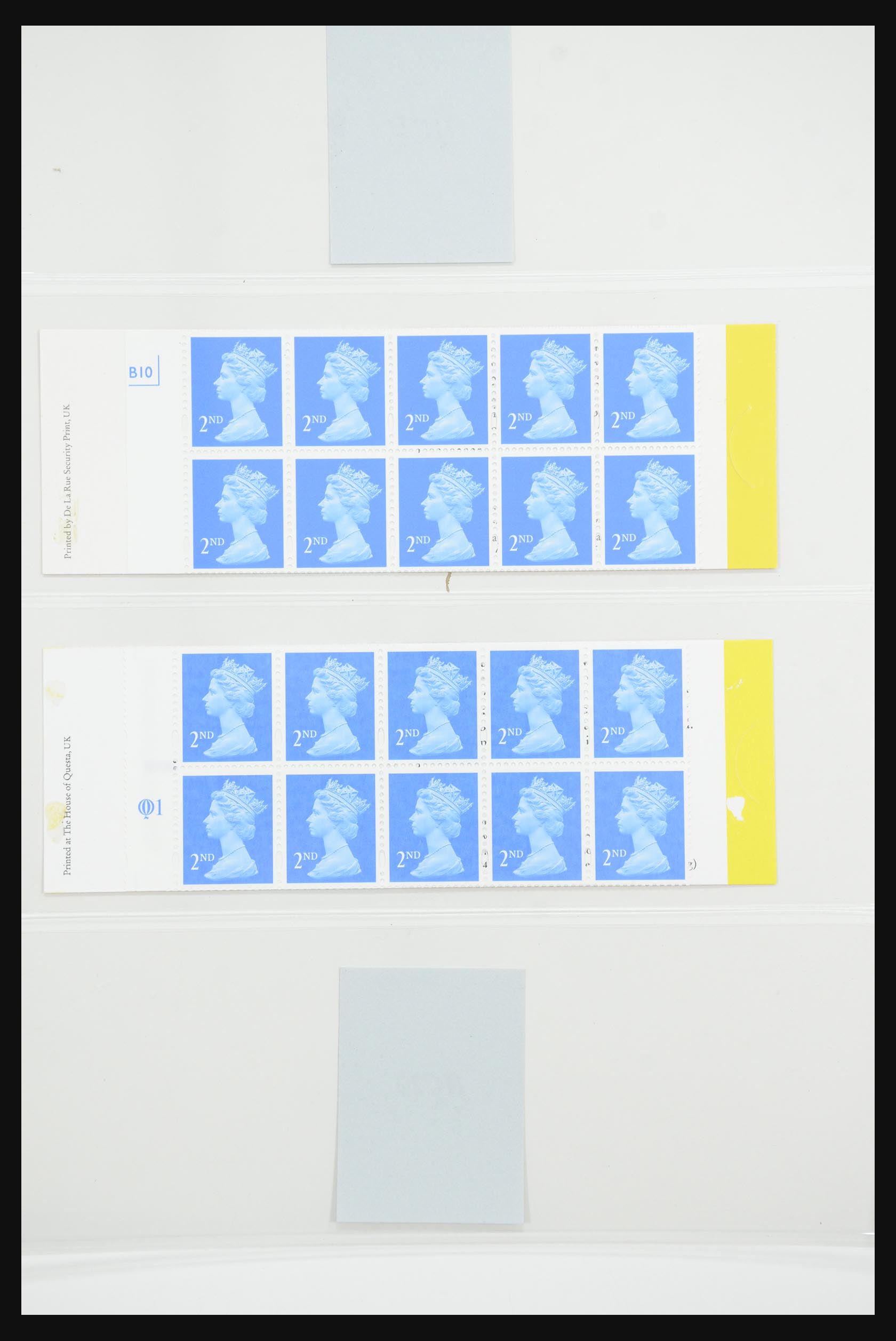 31960 092 - 31960 Engeland postzegelboekjes 1989-2000.