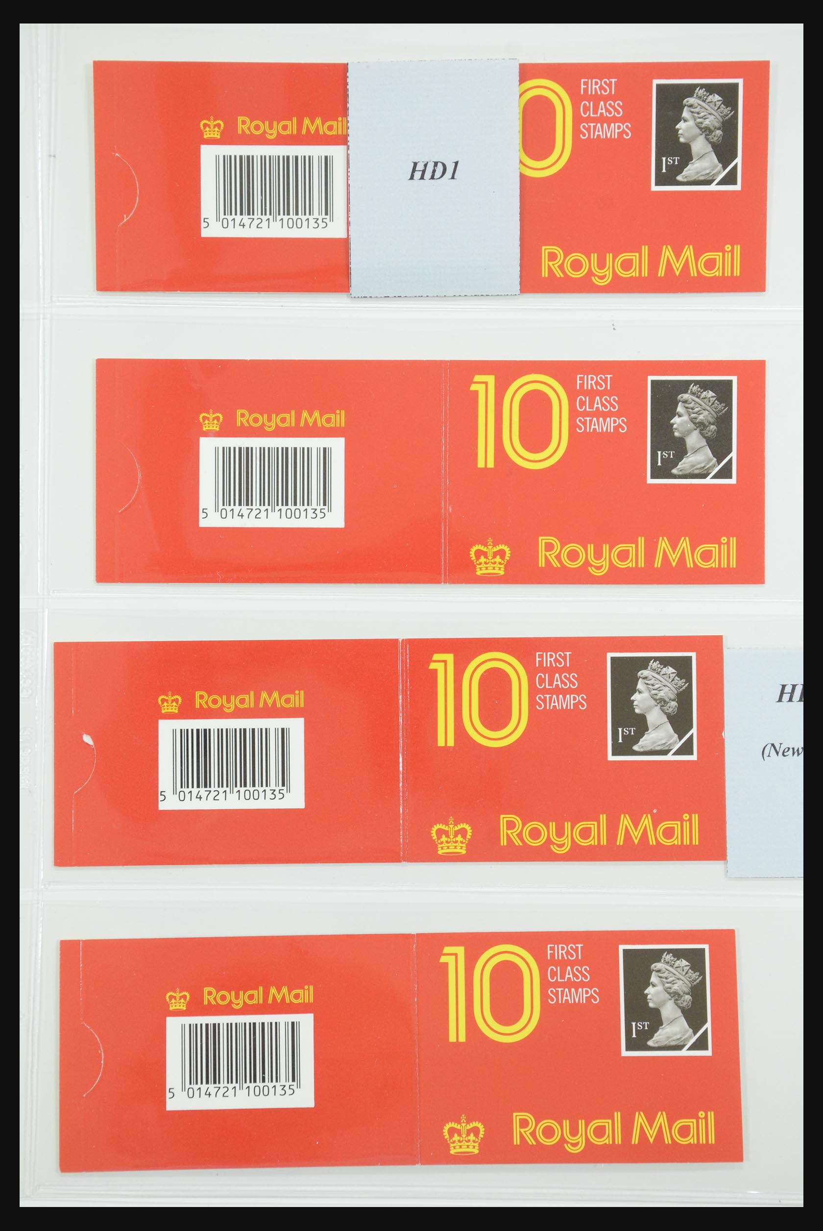 31960 093 - 31960 Engeland postzegelboekjes 1989-2000.