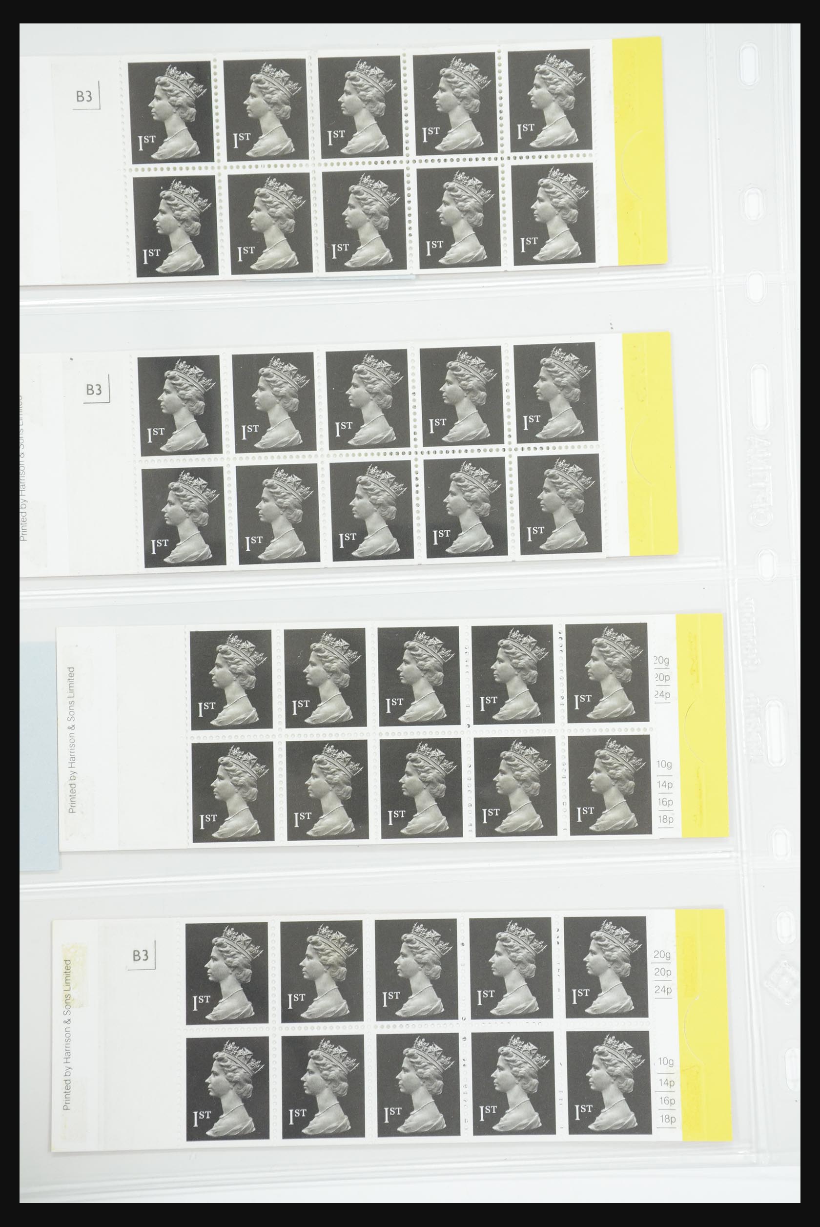 31960 094 - 31960 Engeland postzegelboekjes 1989-2000.