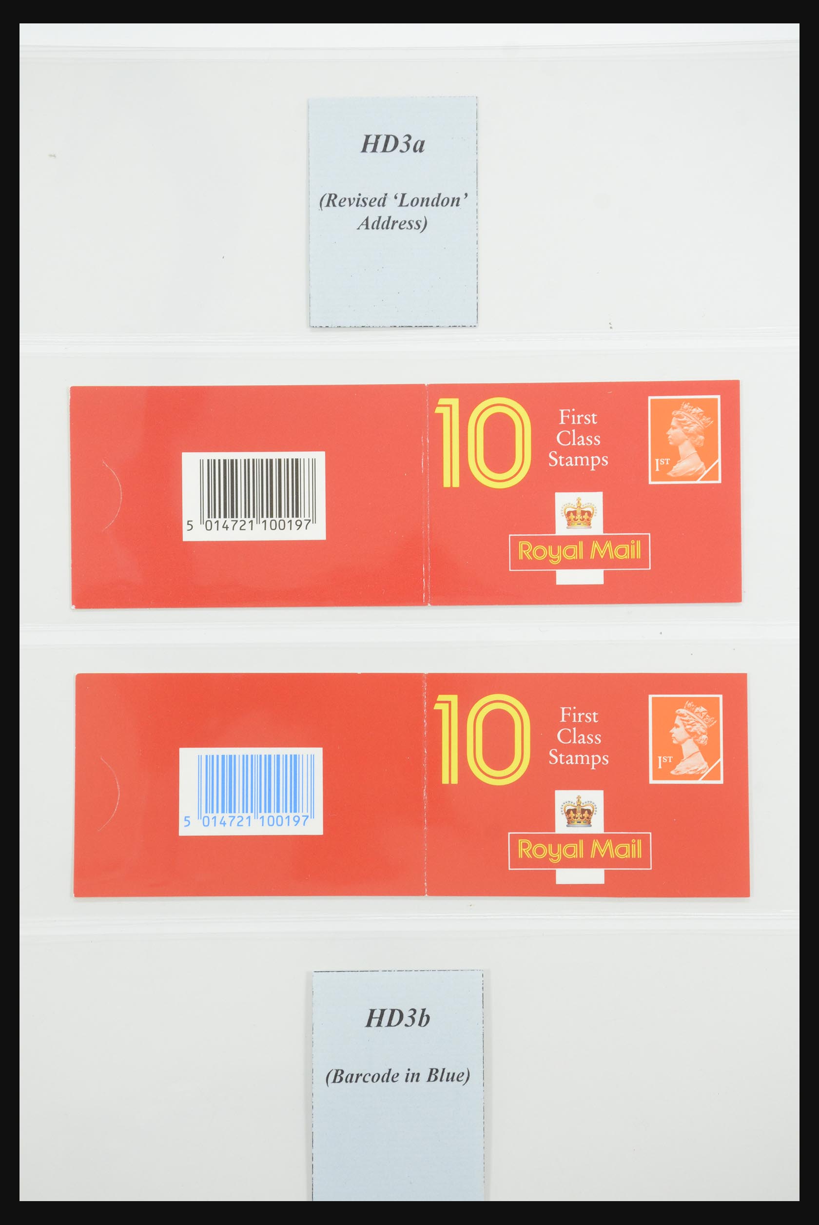 31960 097 - 31960 Engeland postzegelboekjes 1989-2000.