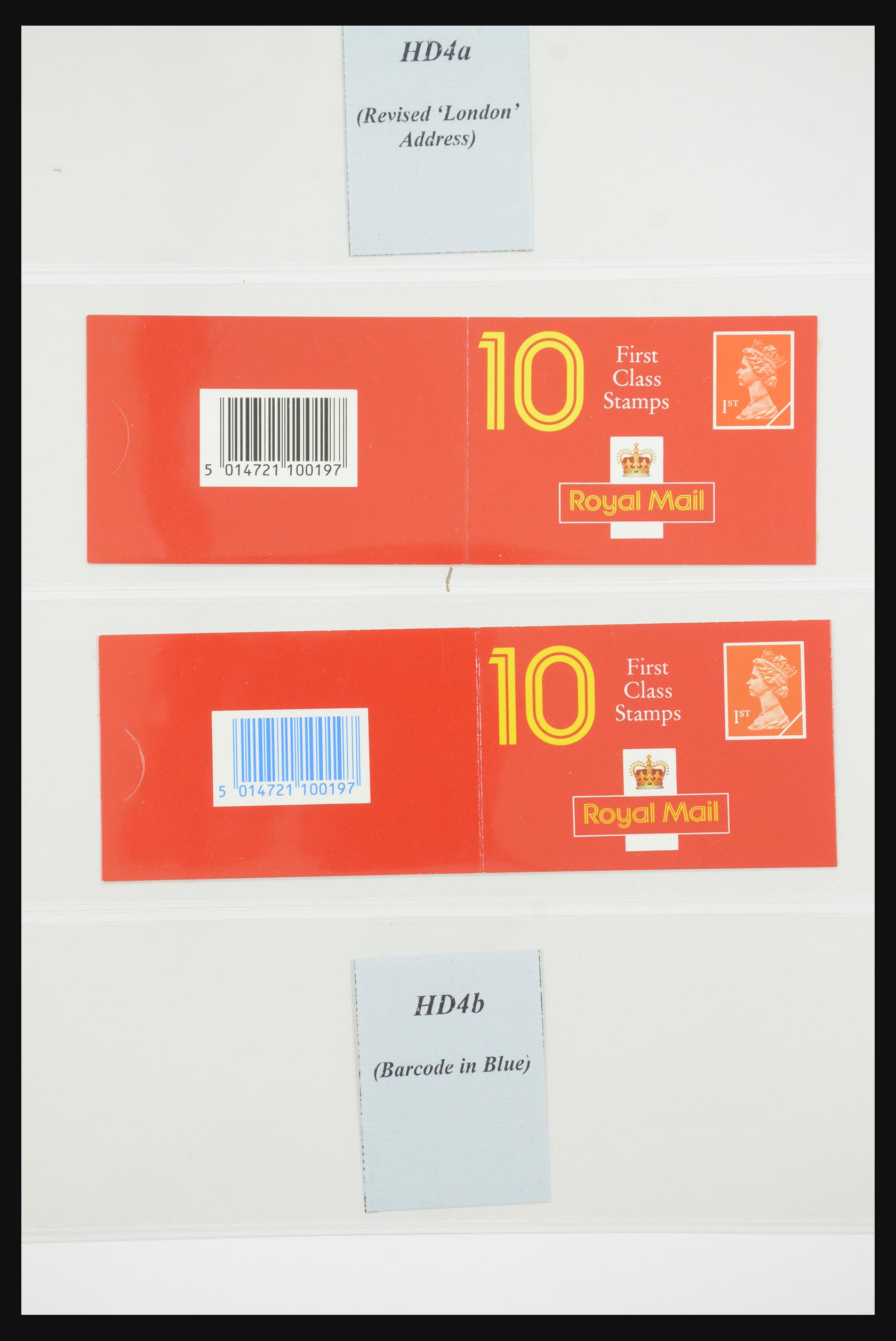 31960 101 - 31960 Engeland postzegelboekjes 1989-2000.