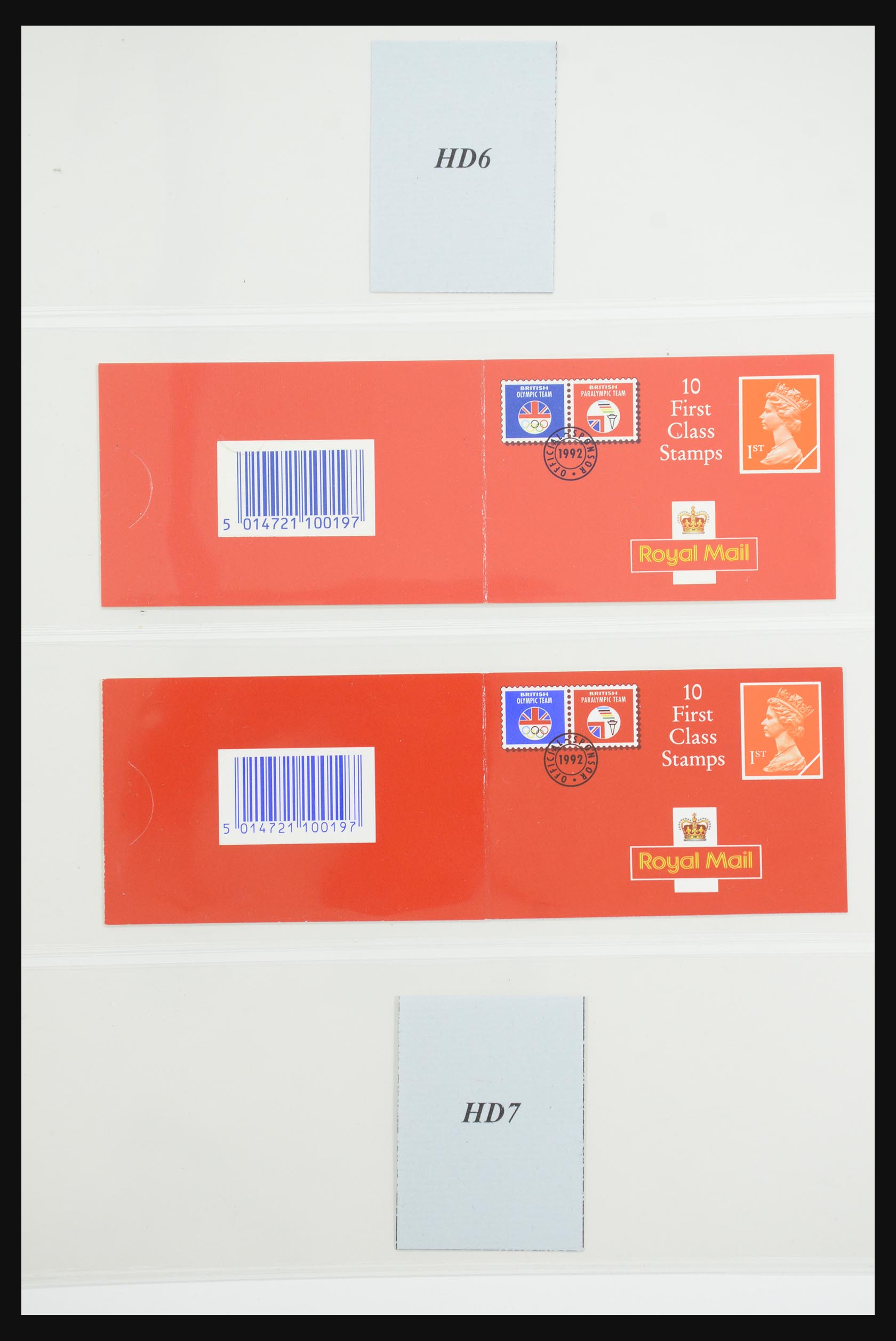 31960 107 - 31960 Engeland postzegelboekjes 1989-2000.