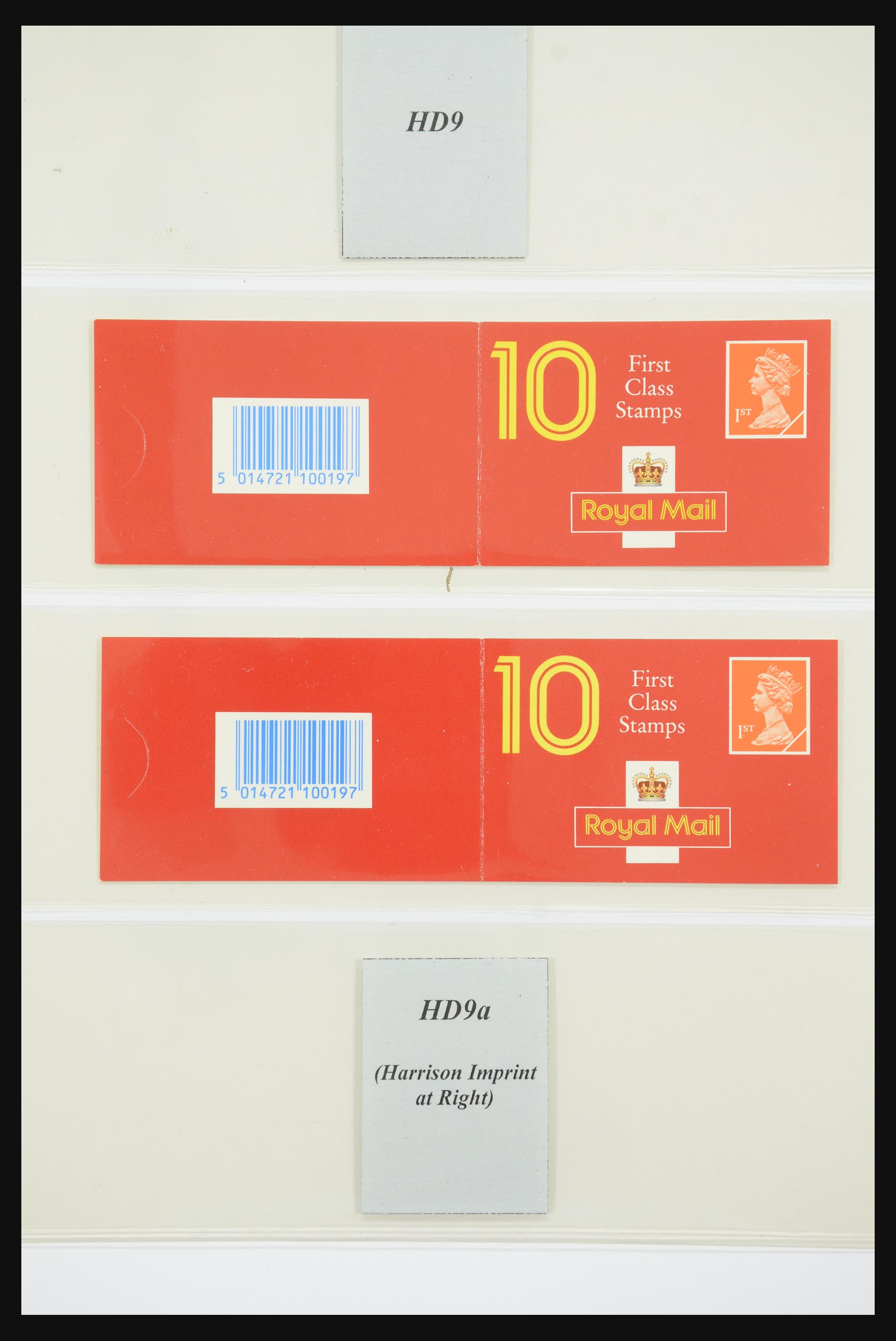 31960 111 - 31960 Engeland postzegelboekjes 1989-2000.