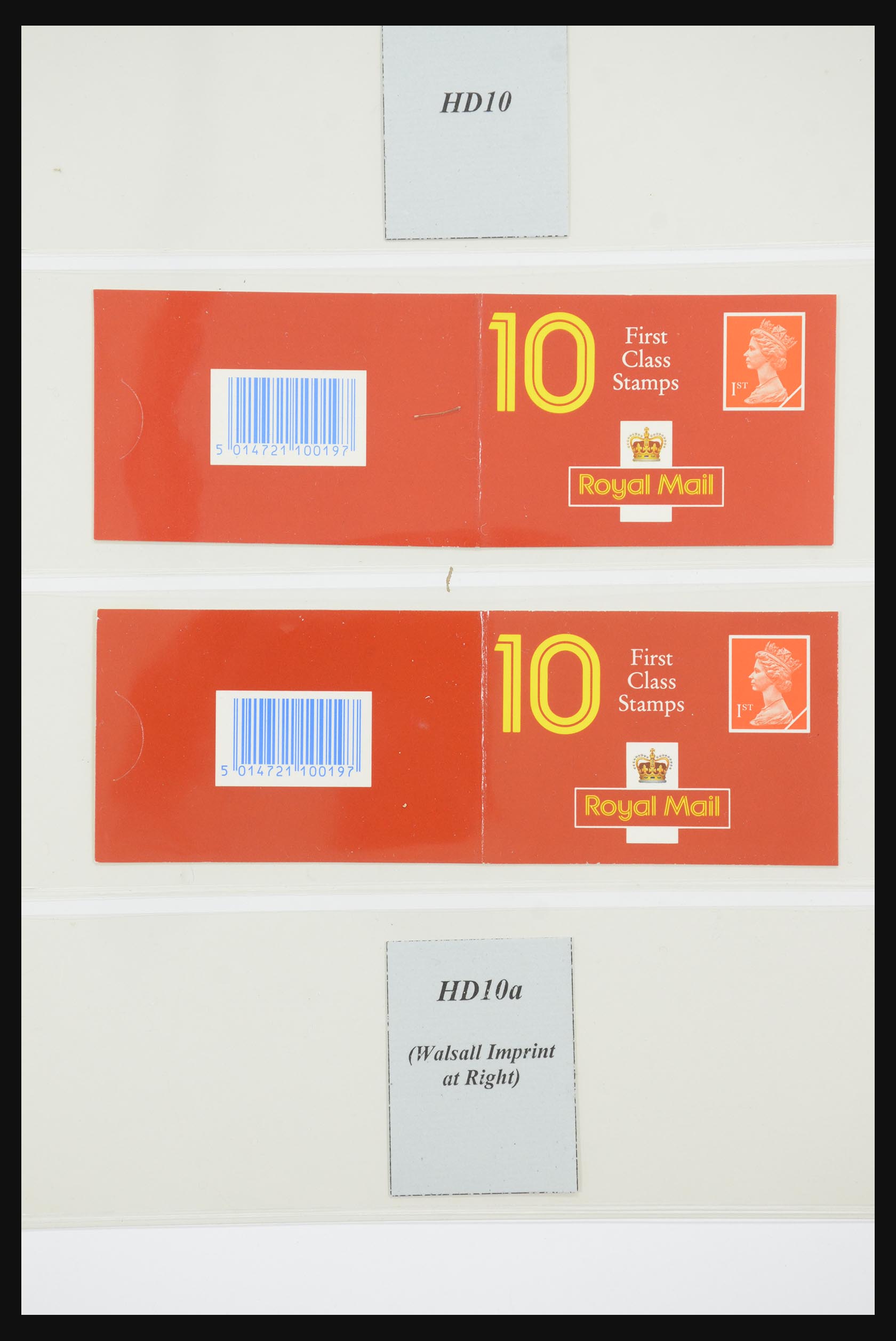 31960 113 - 31960 Engeland postzegelboekjes 1989-2000.